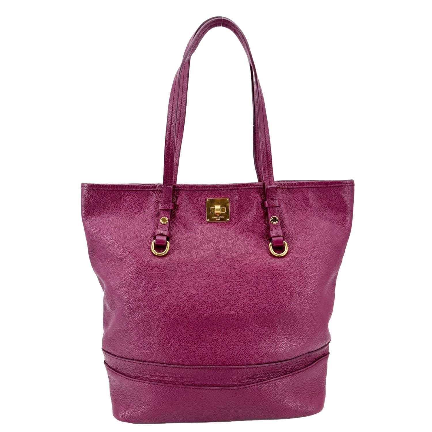 LOUIS VUITTON Citadine PM Empreinte Leather Shoulder Bag Aube