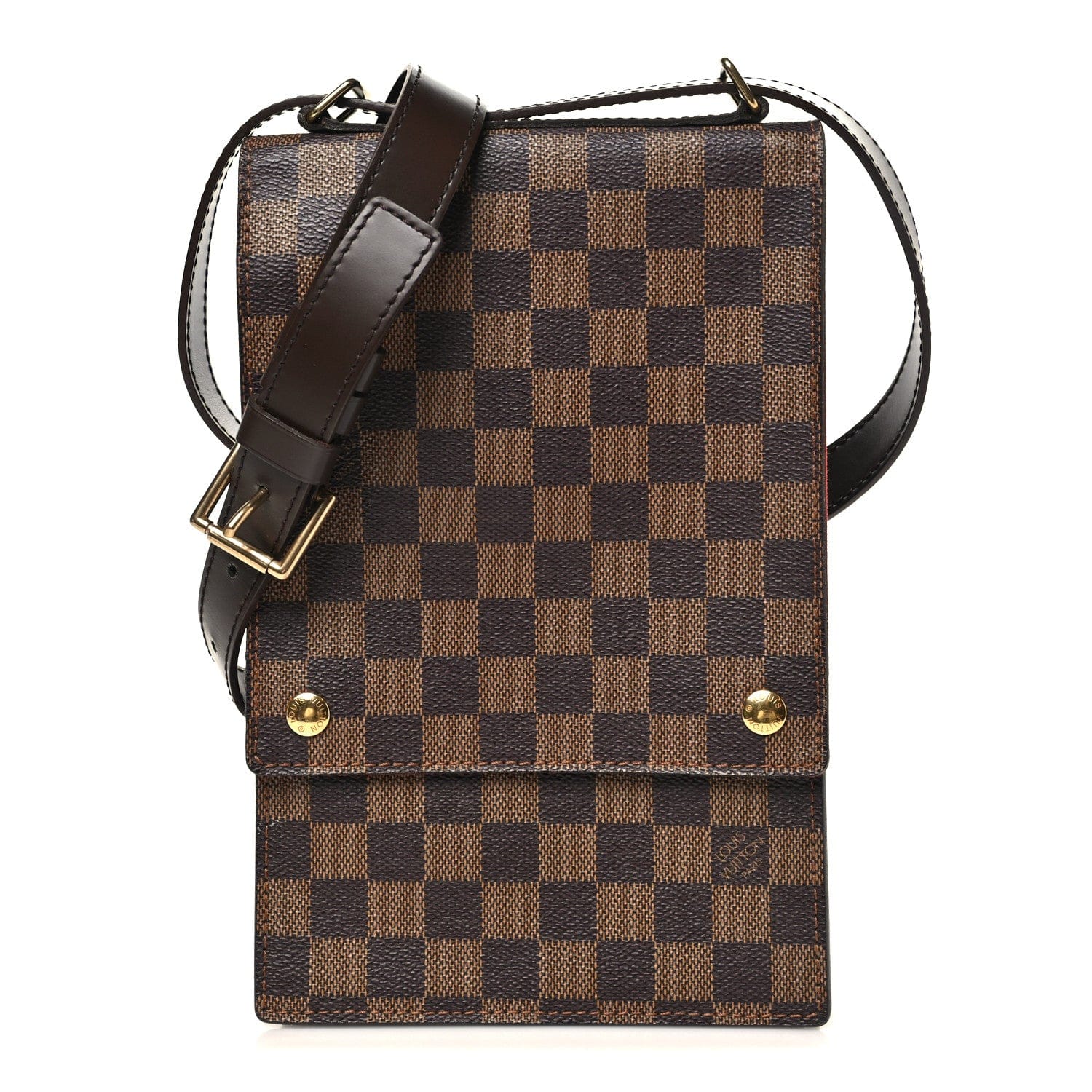 Louis Vuitton Damier Ebene Portobello Travel Shoulder Bag