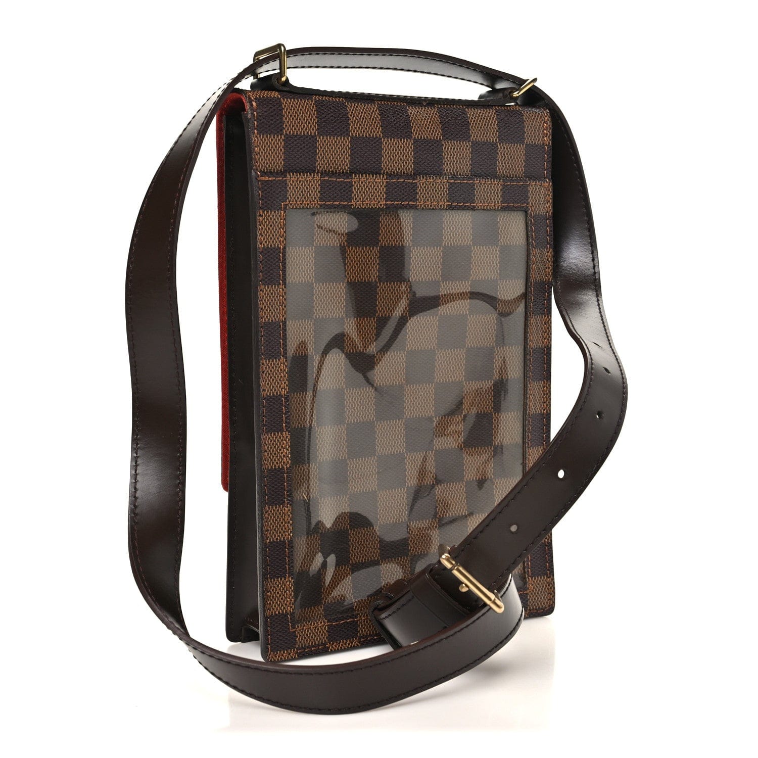 Louis Vuitton Damier Ebene Portobello Travel Shoulder Bag