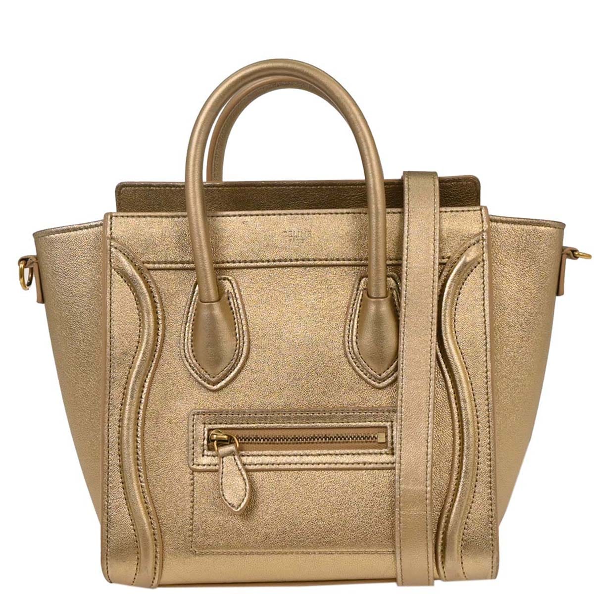 Celine 2018 Nano Luggage Tote Bag