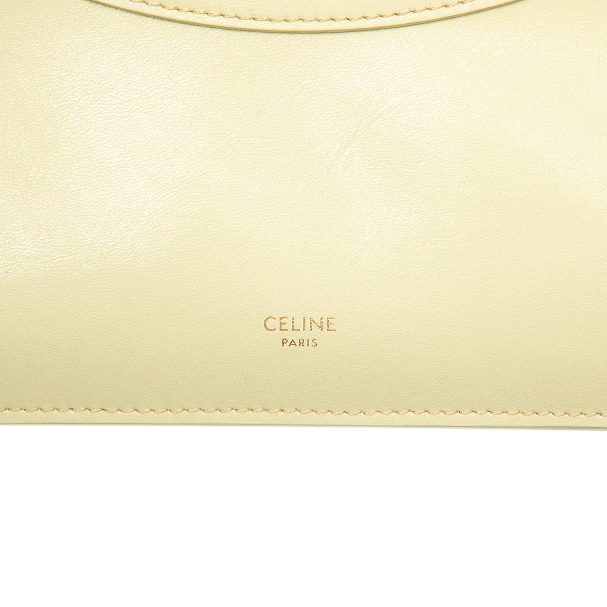 Celine Glossy Calfskin Flat Luggage Tote