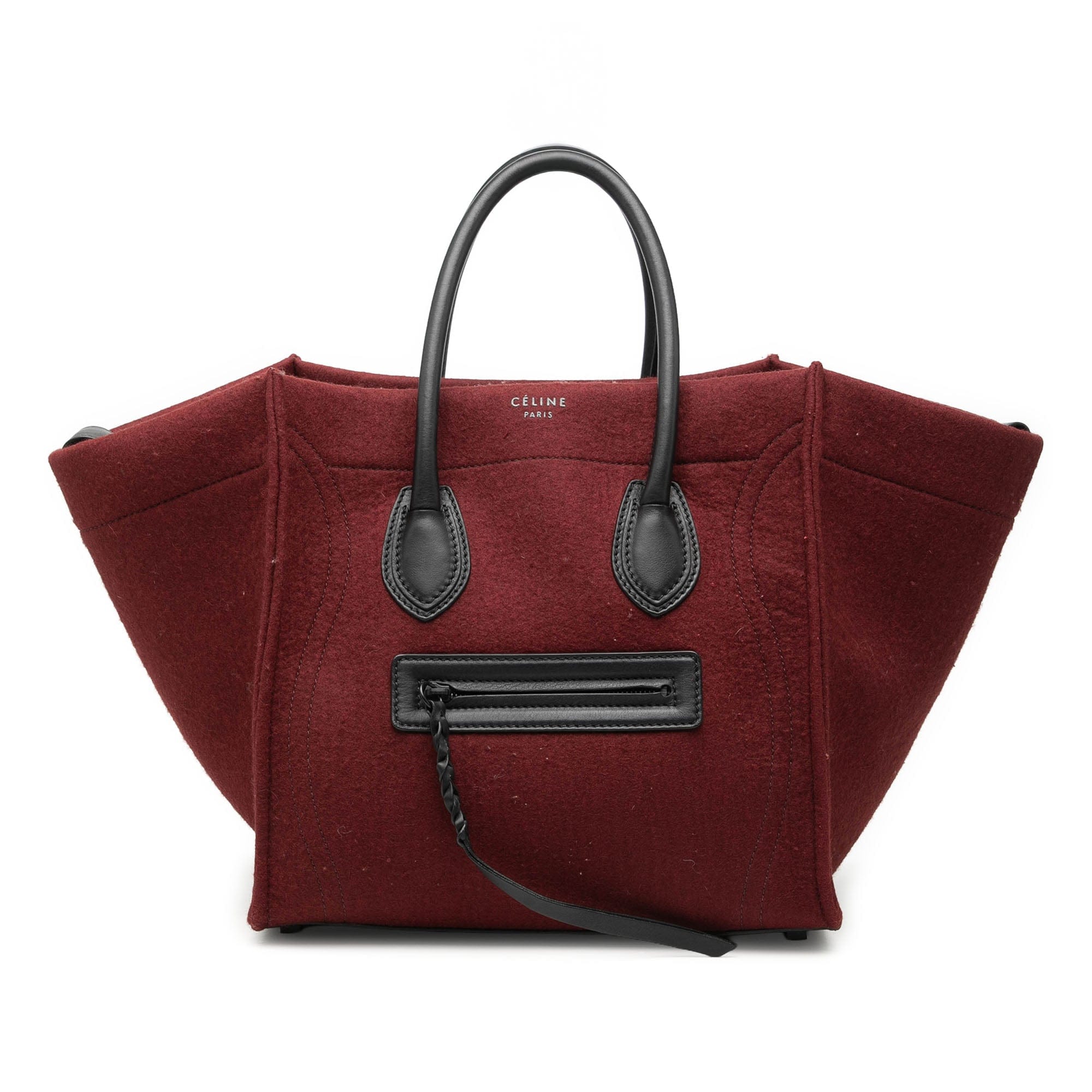 Celine Medium Felt Phantom Luggage Tote