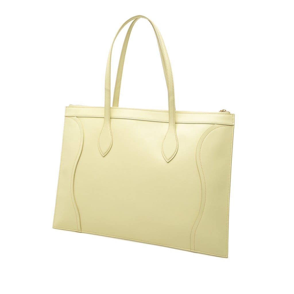 Celine Glossy Calfskin Flat Luggage Tote