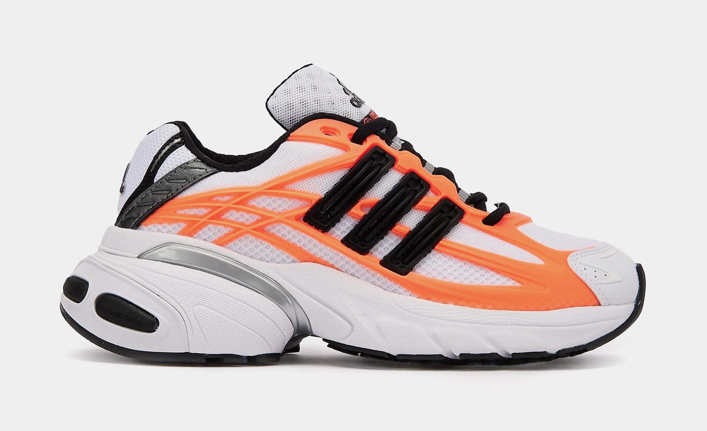 adidas Adistar XLG 2.0 Grade School Lifestyle Shoes (Core Black/Solar Orange/Footwear White)