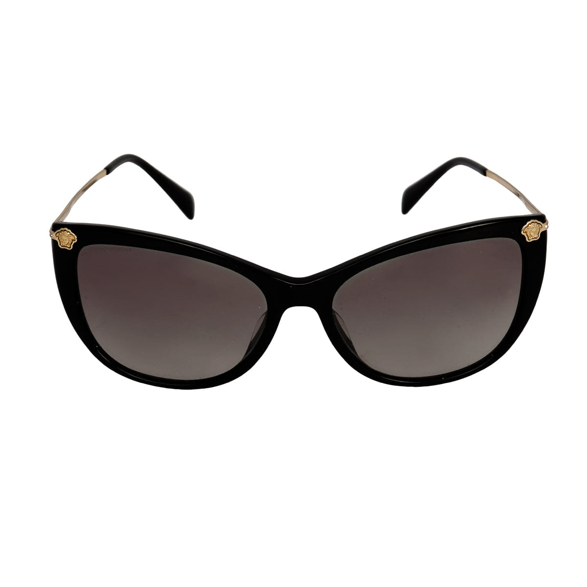 VERSACE GOLD LOGO MEDUSA SUNGLASSES