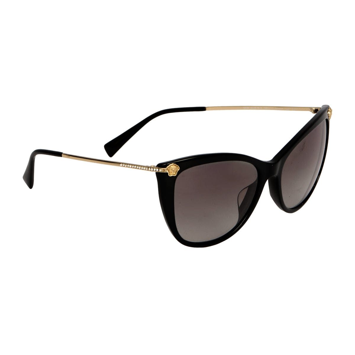 VERSACE GOLD LOGO MEDUSA SUNGLASSES