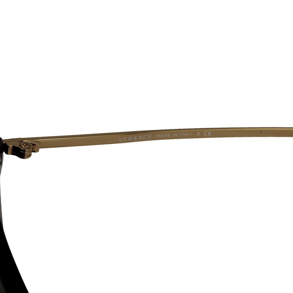 VERSACE GOLD LOGO MEDUSA SUNGLASSES