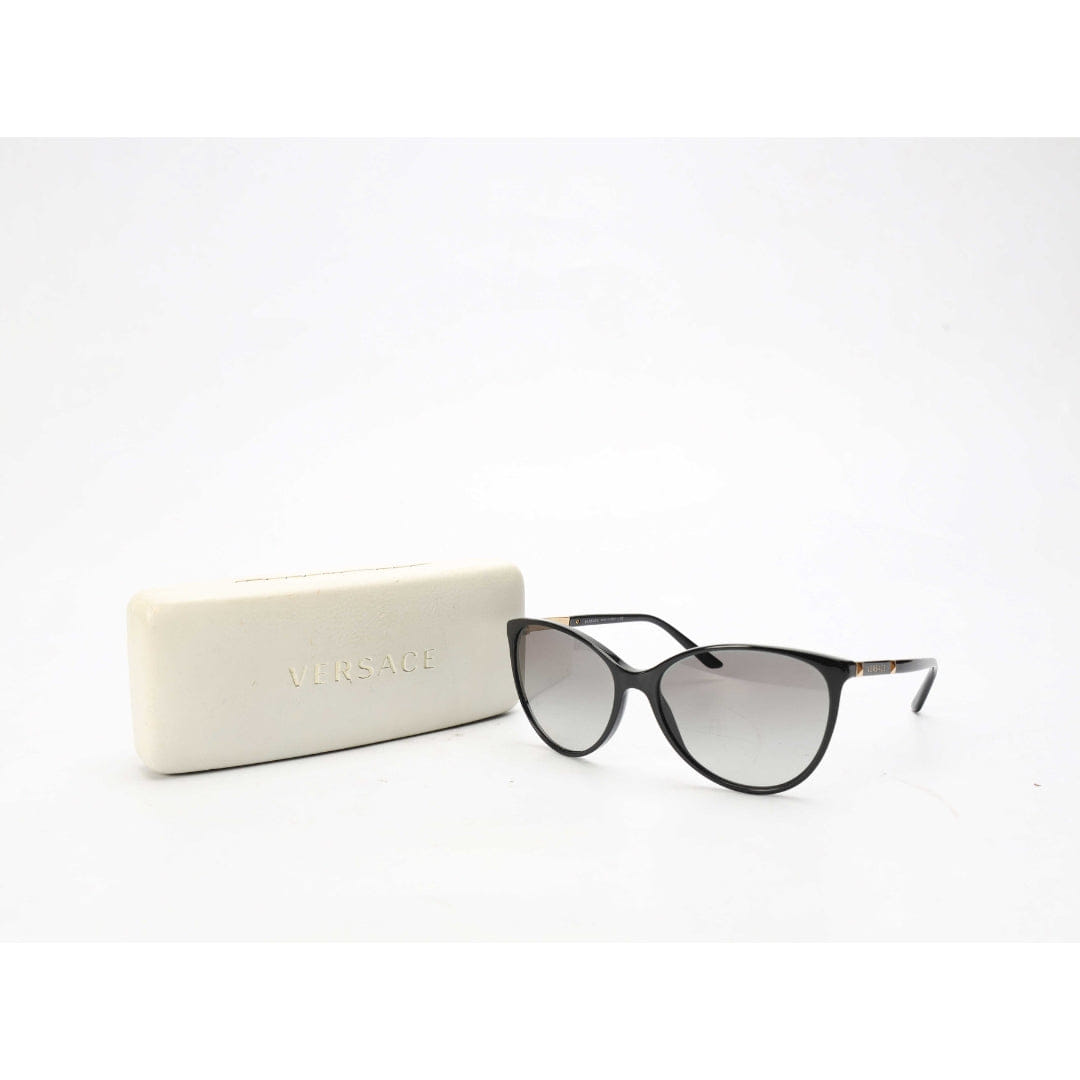 Versace Black Cat Eye Gradient Sunglasses