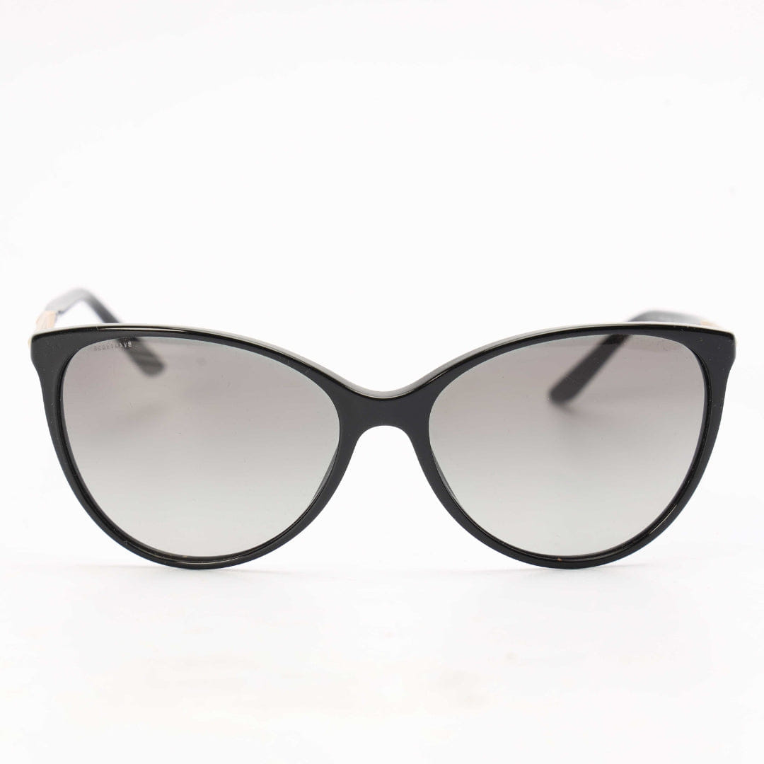 Versace Black Cat Eye Gradient Sunglasses