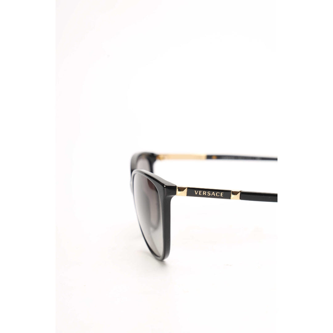 Versace Black Cat Eye Gradient Sunglasses