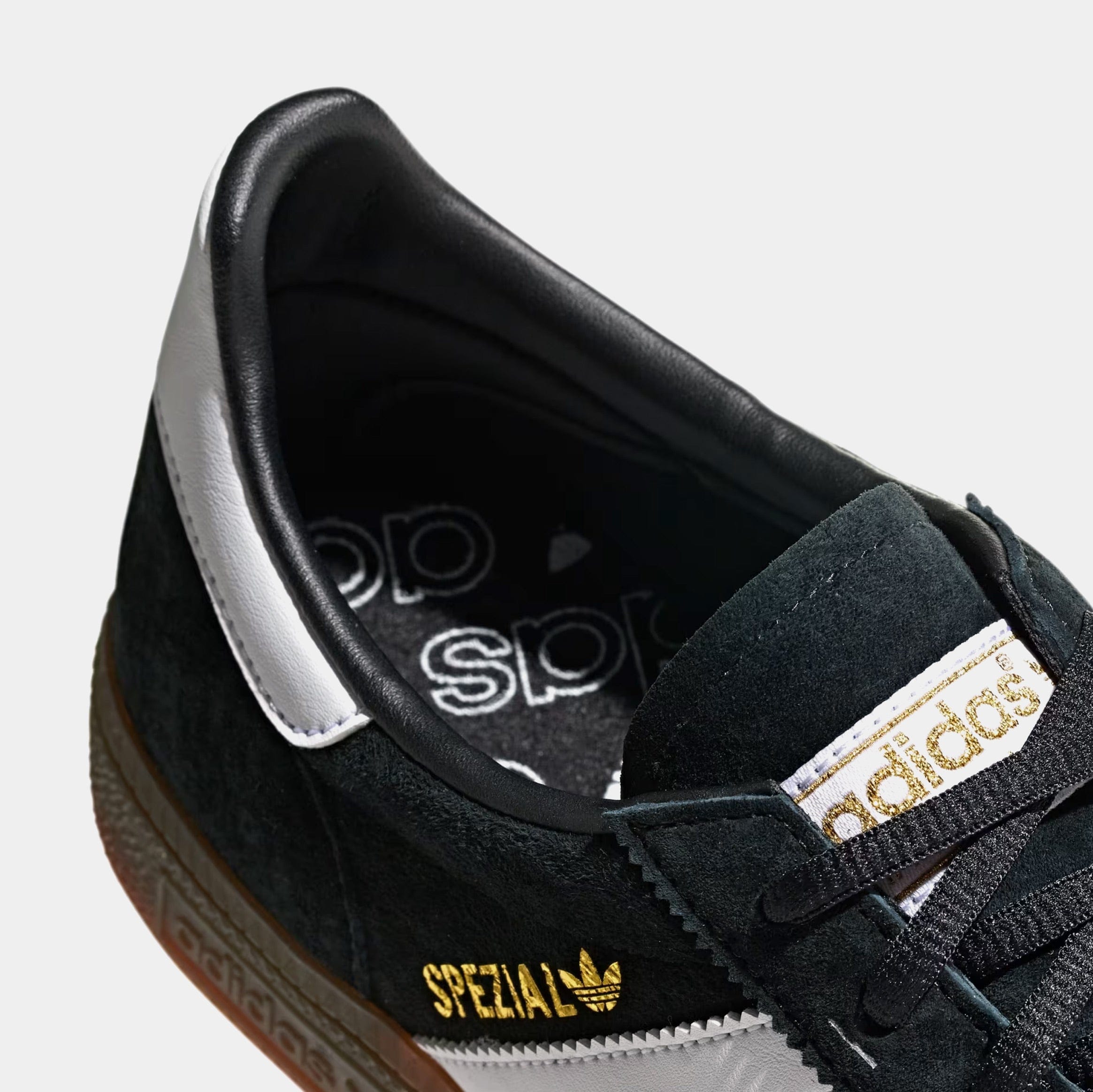 adidas Handball Spezial Mens Lifestyle Shoes (Black/White)