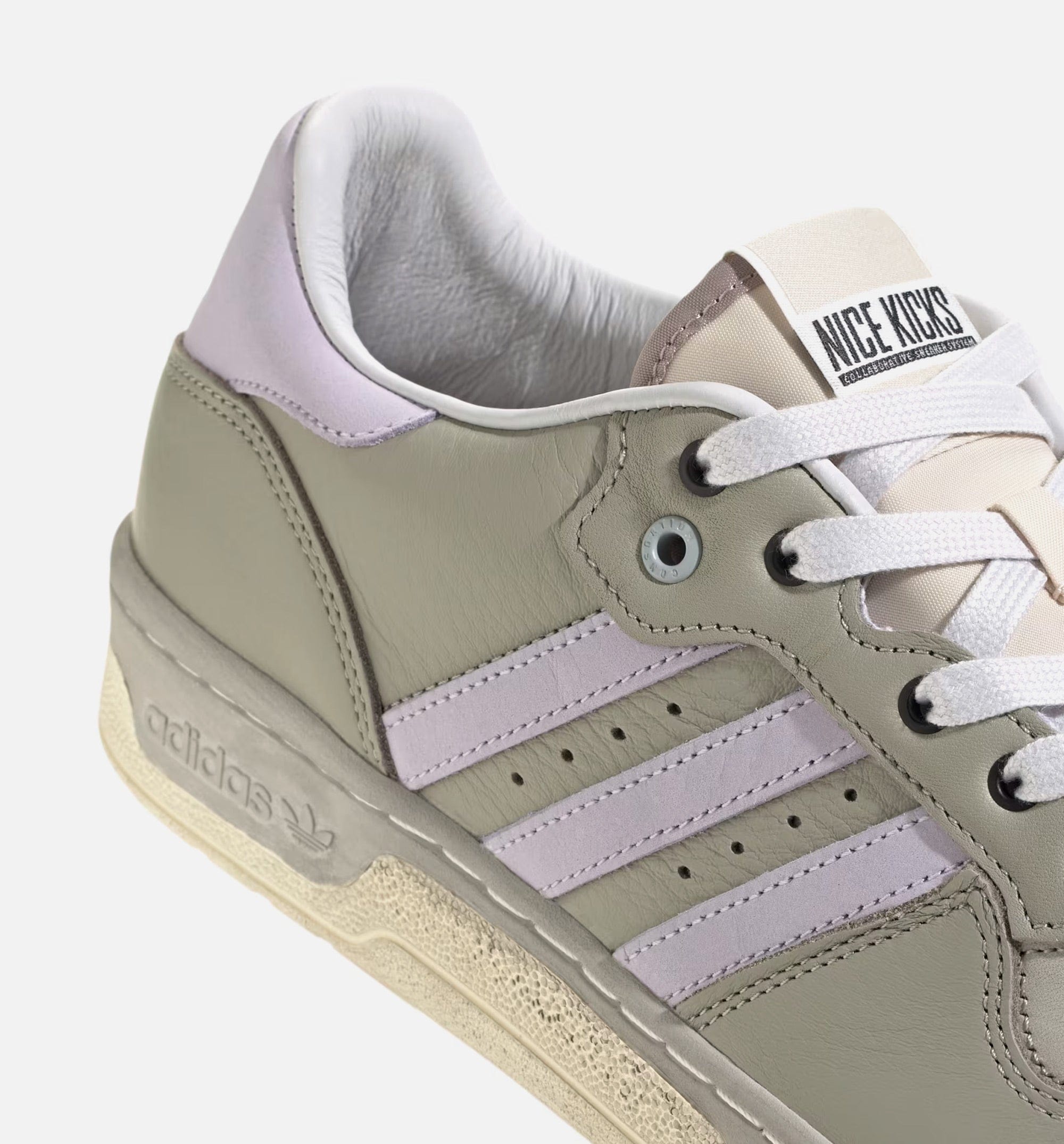 adidas Rivalry Low Nicekicks Mens Lifestyle Shoe - Cream White/Dash Grey