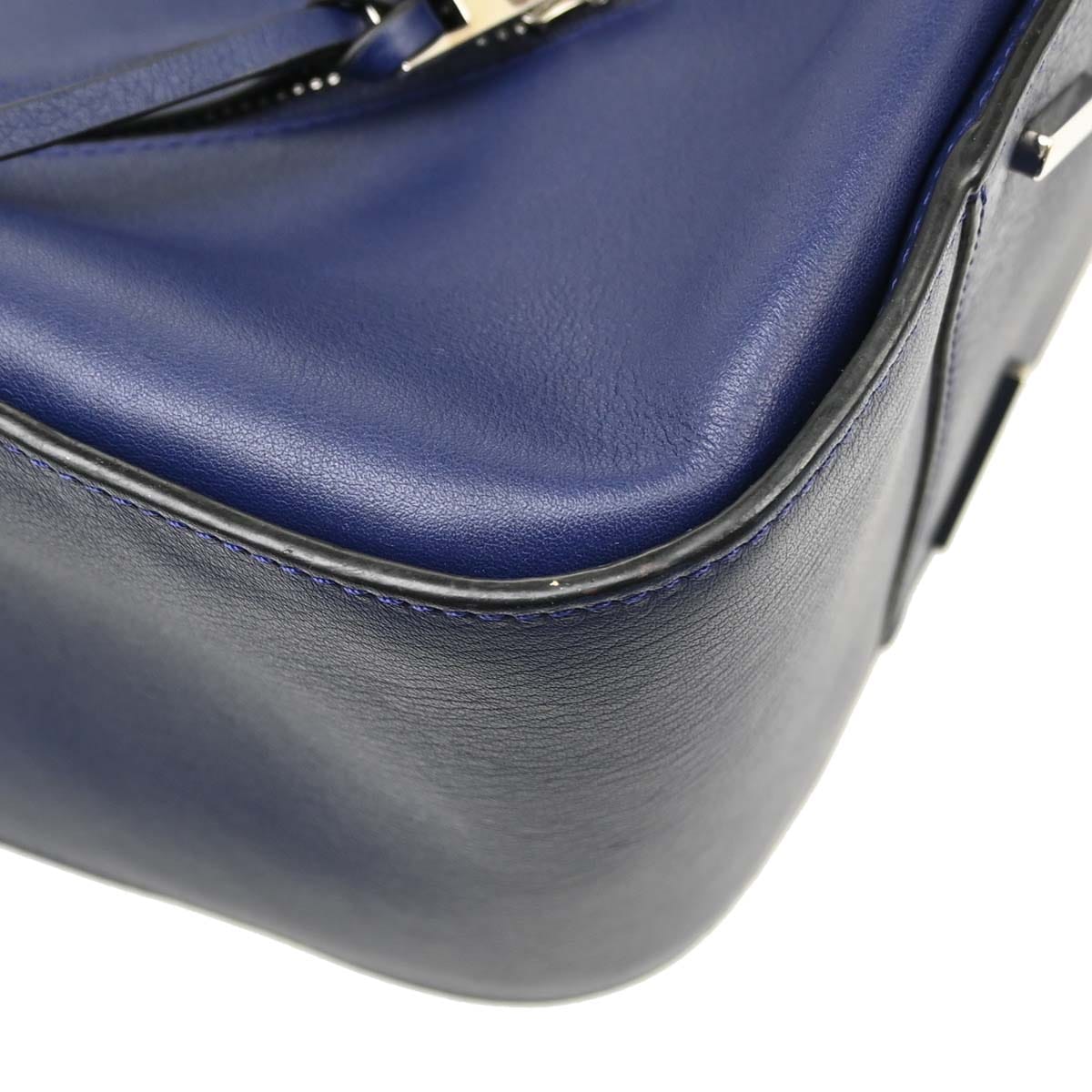Loewe Navy Hammock 2way Shoulder Tote Handbag