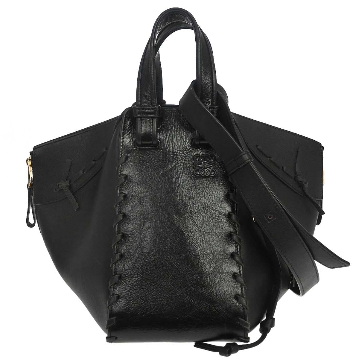 Loewe Black Hammock 2way Shoulder Tote Handbag