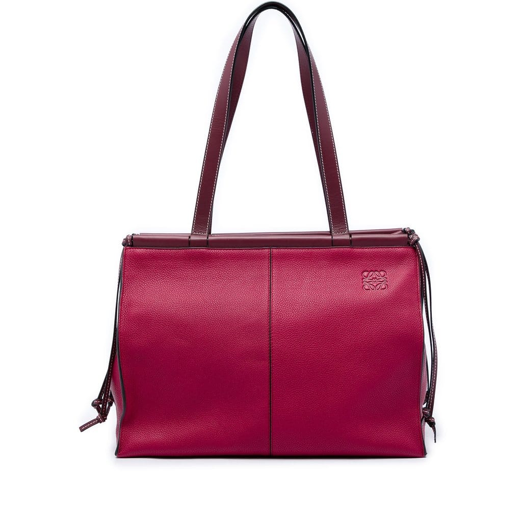 Loewe Medium Leather Cushion Tote