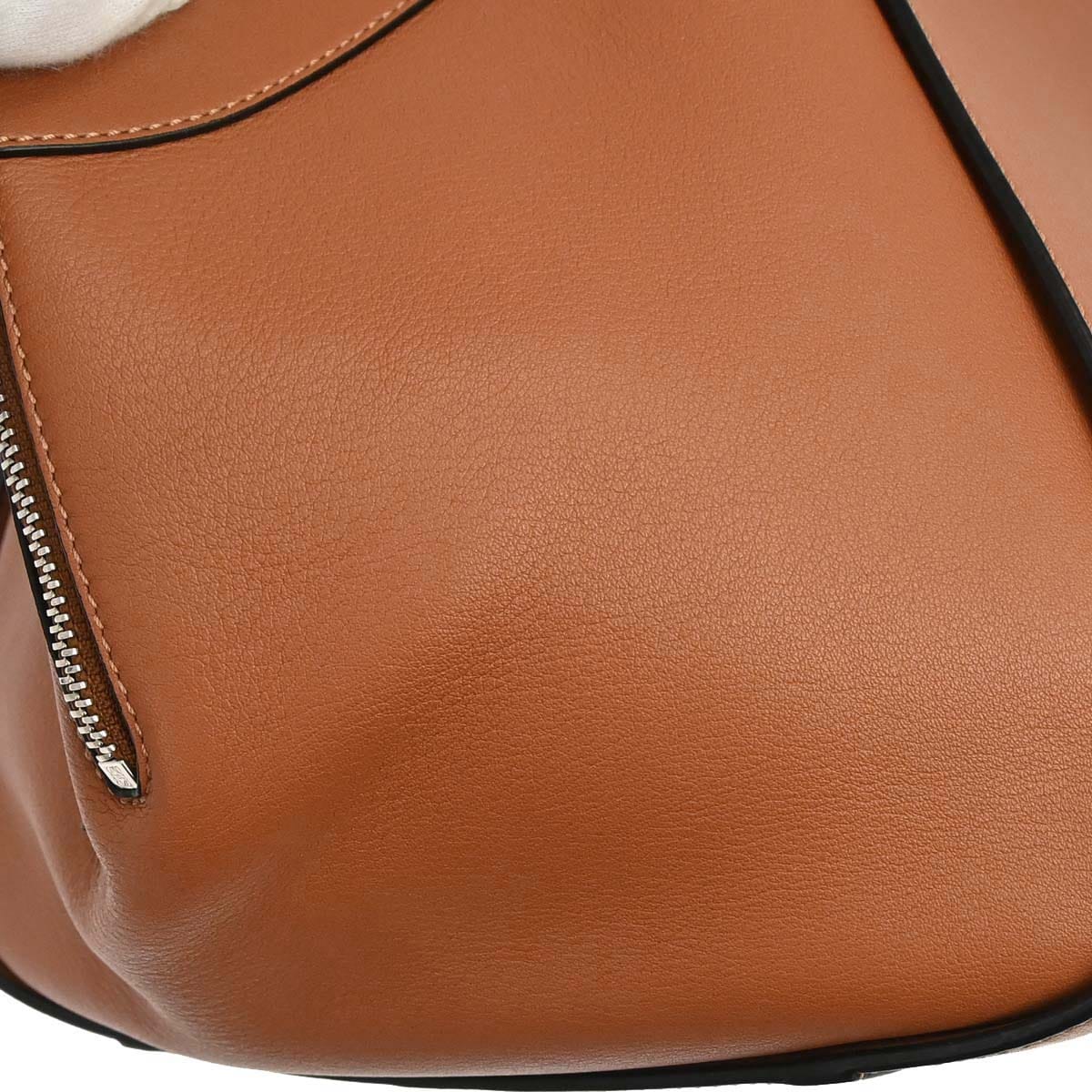 Loewe Brown Hammock 2way Shoulder Tote Handbag