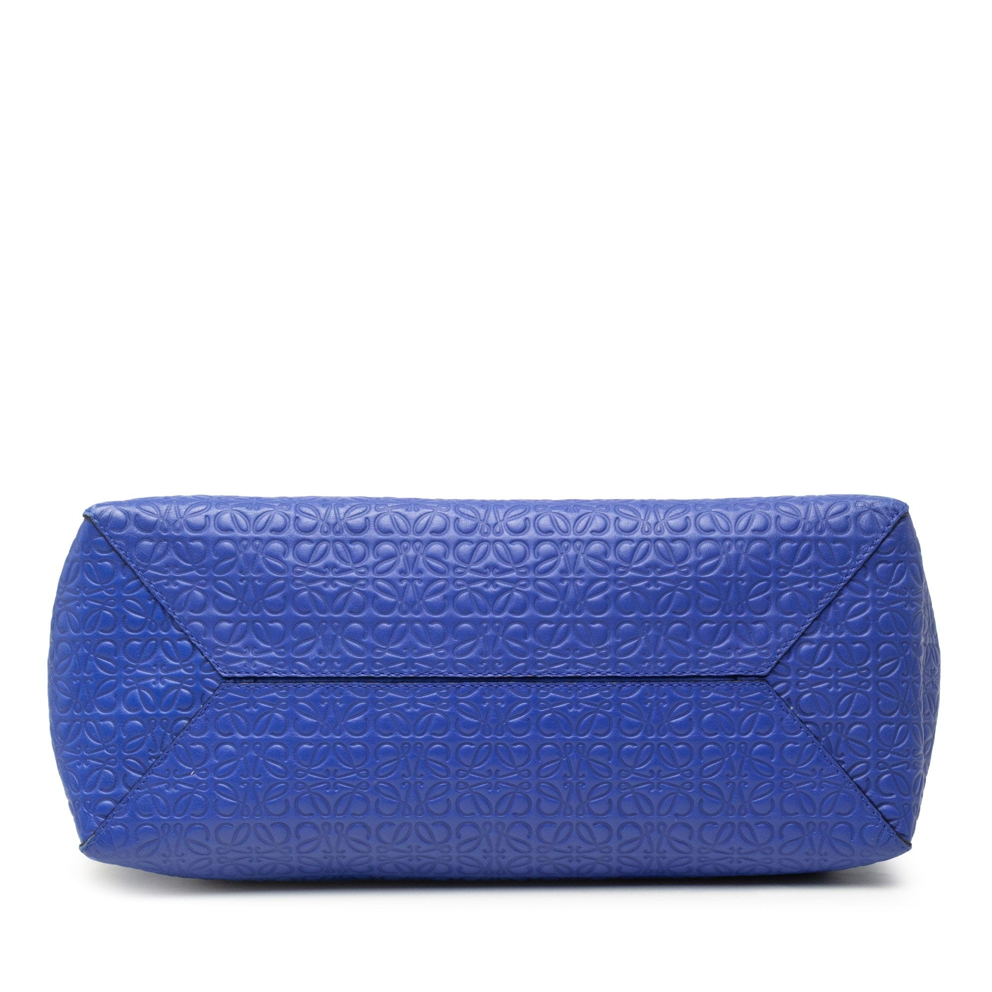 Loewe Anagram Embossed Leather T Shopper Tote