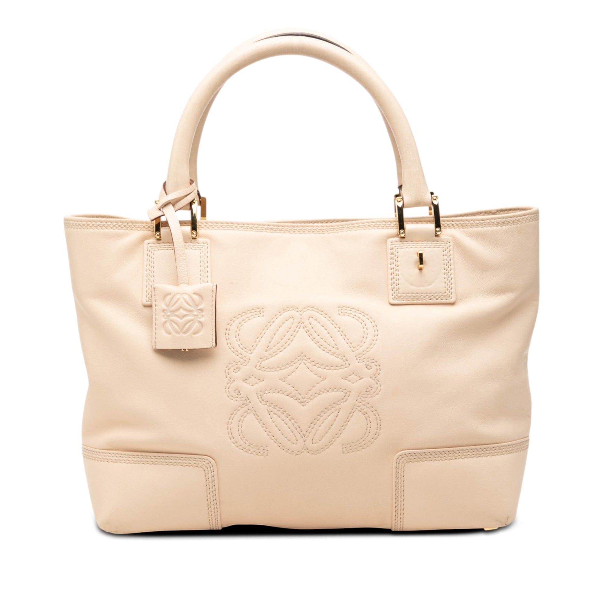 Loewe Leather Fusta 30 Tote