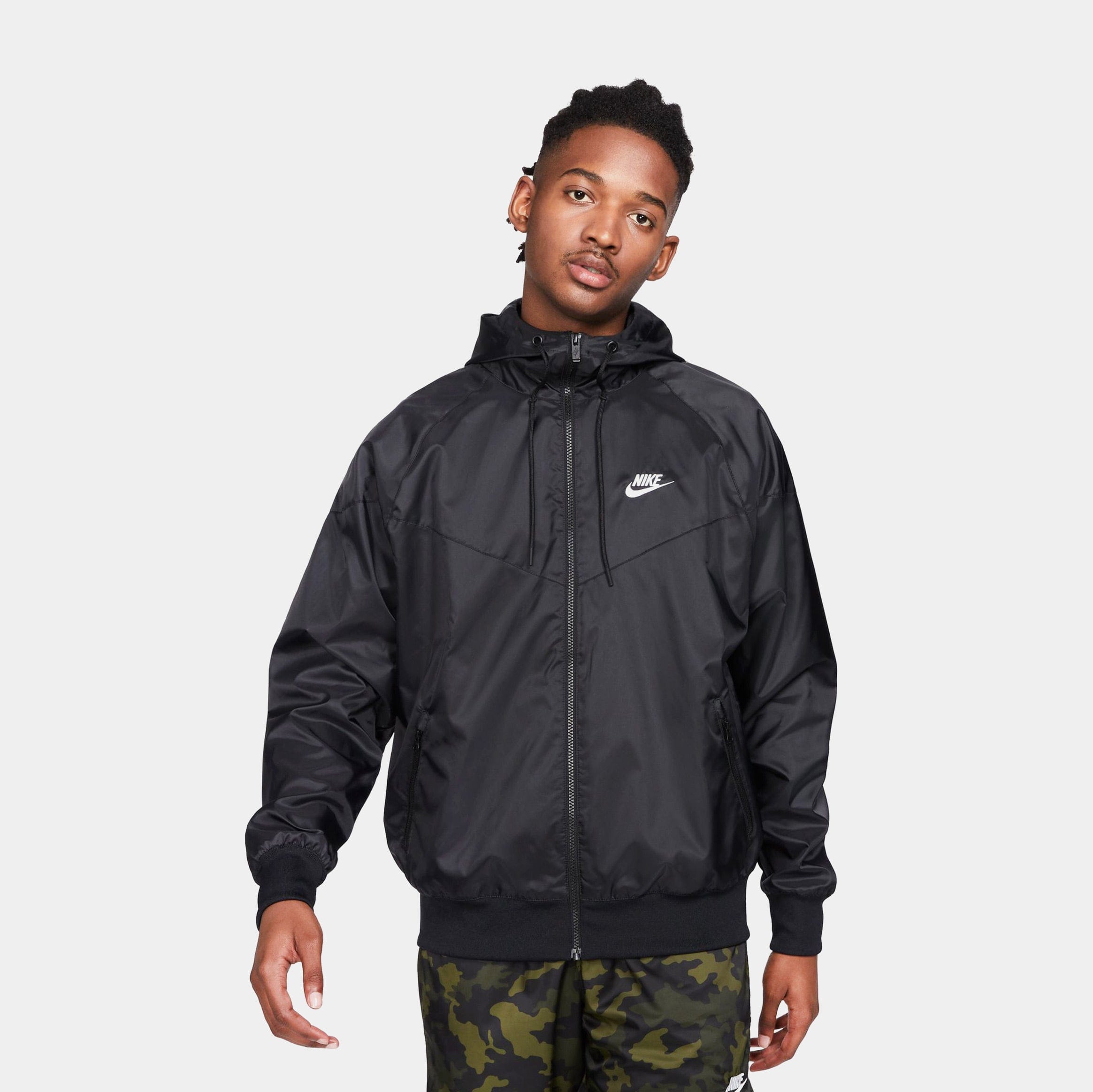 Nike NSW Windrunner Mens Jacket (Black)