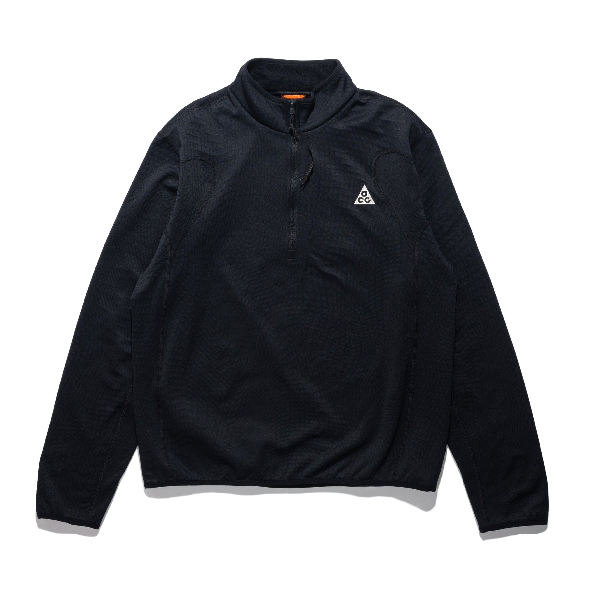 Nike ACG Therma - FIT Wolf Grid Half - Zip Top BLACK IM4233 - 010