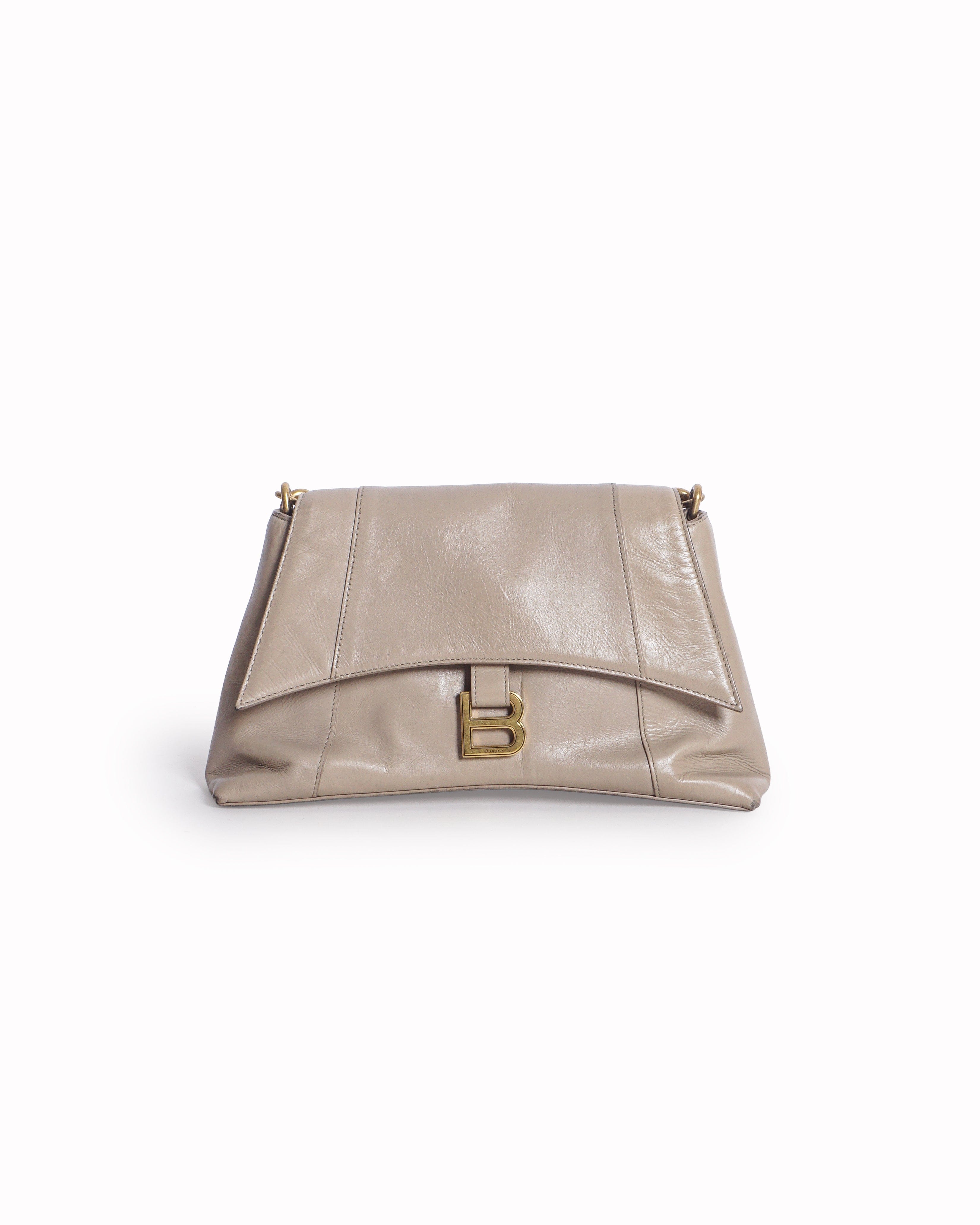 Balenciaga Downtown Chain - Handle Leather Shoulder Bag
