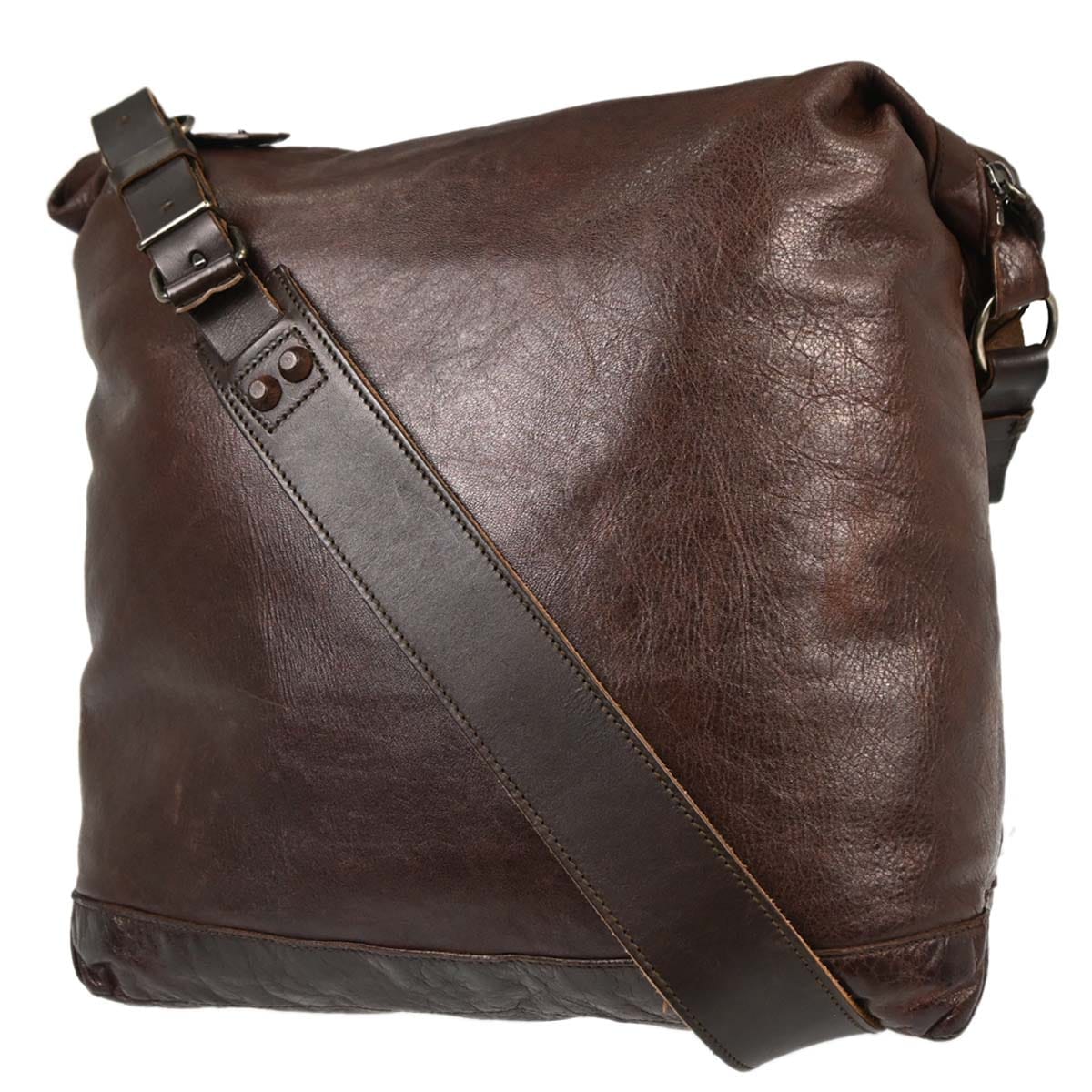 Balenciaga Brown Lambskin The Day Shoulder Bag
