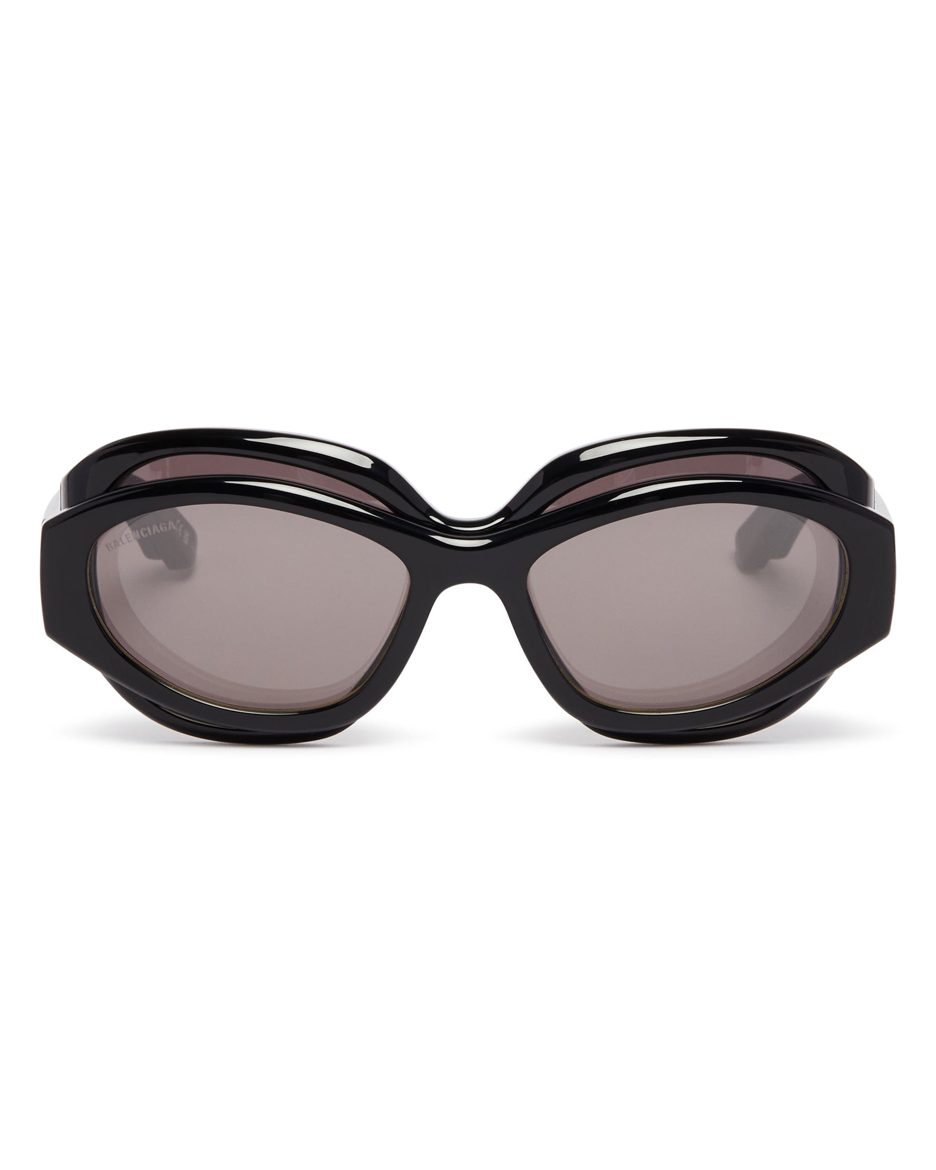 Balenciaga Occhiali Da Sole Superbusy Round Neri