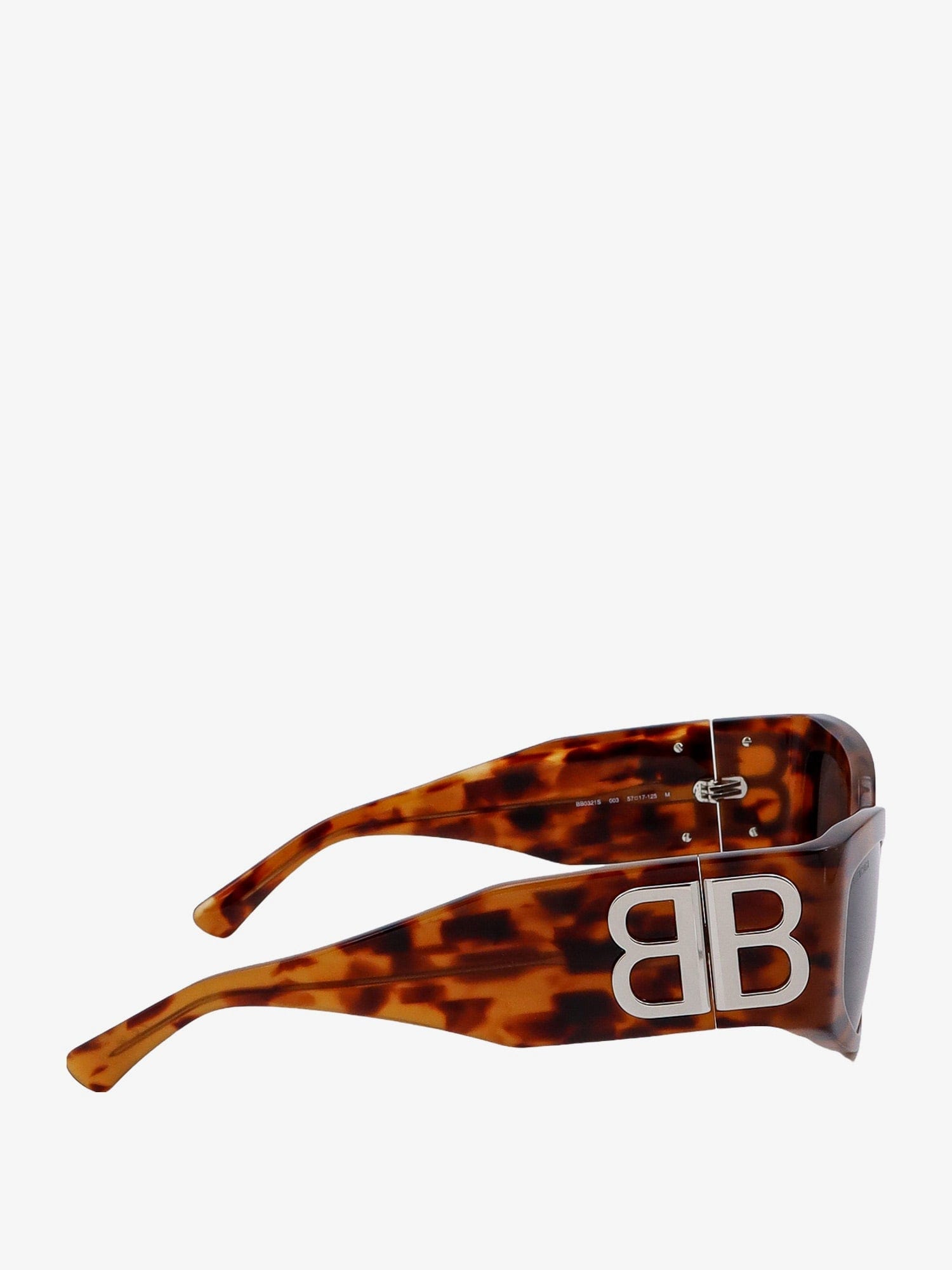 Balenciaga Bossy cat sunglasses with logo plate