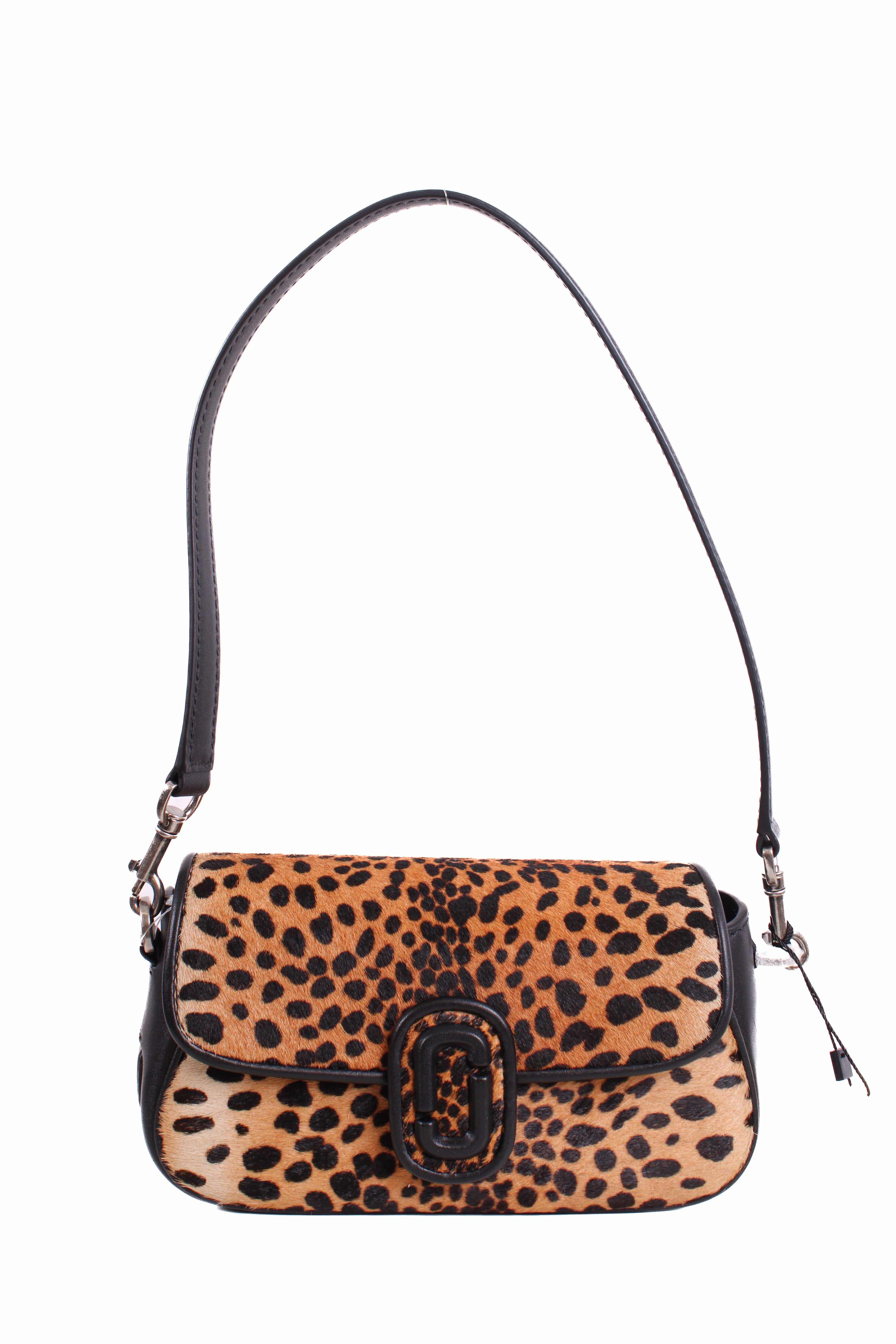 Marc Jacobs Clover Shoulder Crossbody Bag Leopard Print