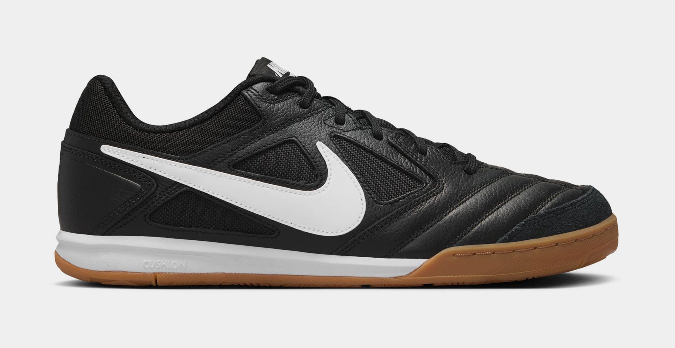 Nike Gato Mens Lifestyle Shoes (Black/White/Gum Light Brown)