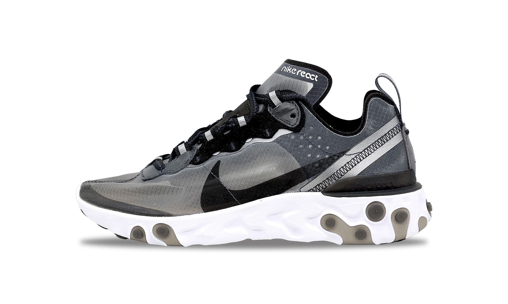 Nike React Element 87 Anthracite Black (AQ1090 - 001) Men's Size 4 - 7
