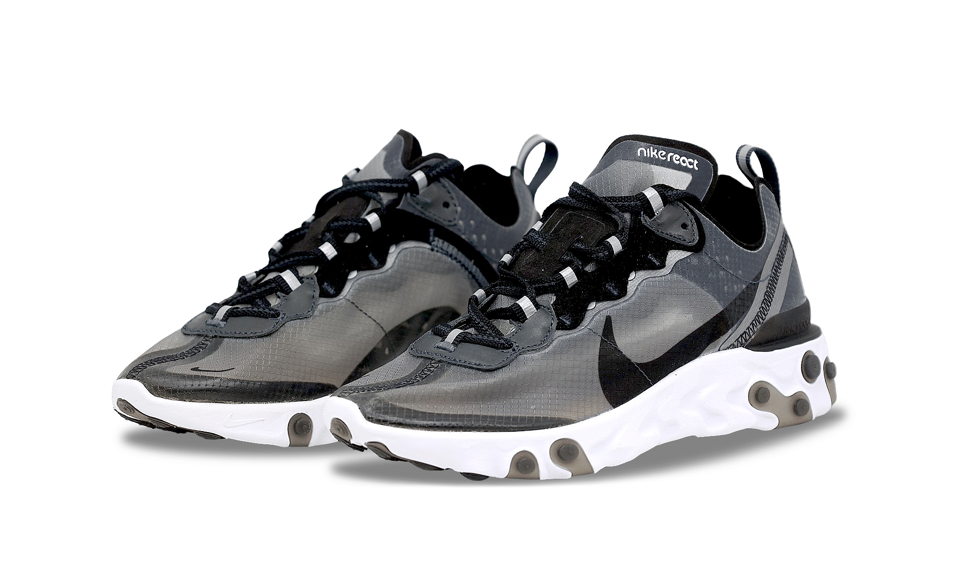 Nike React Element 87 Anthracite Black (AQ1090 - 001) Men's Size 4 - 7