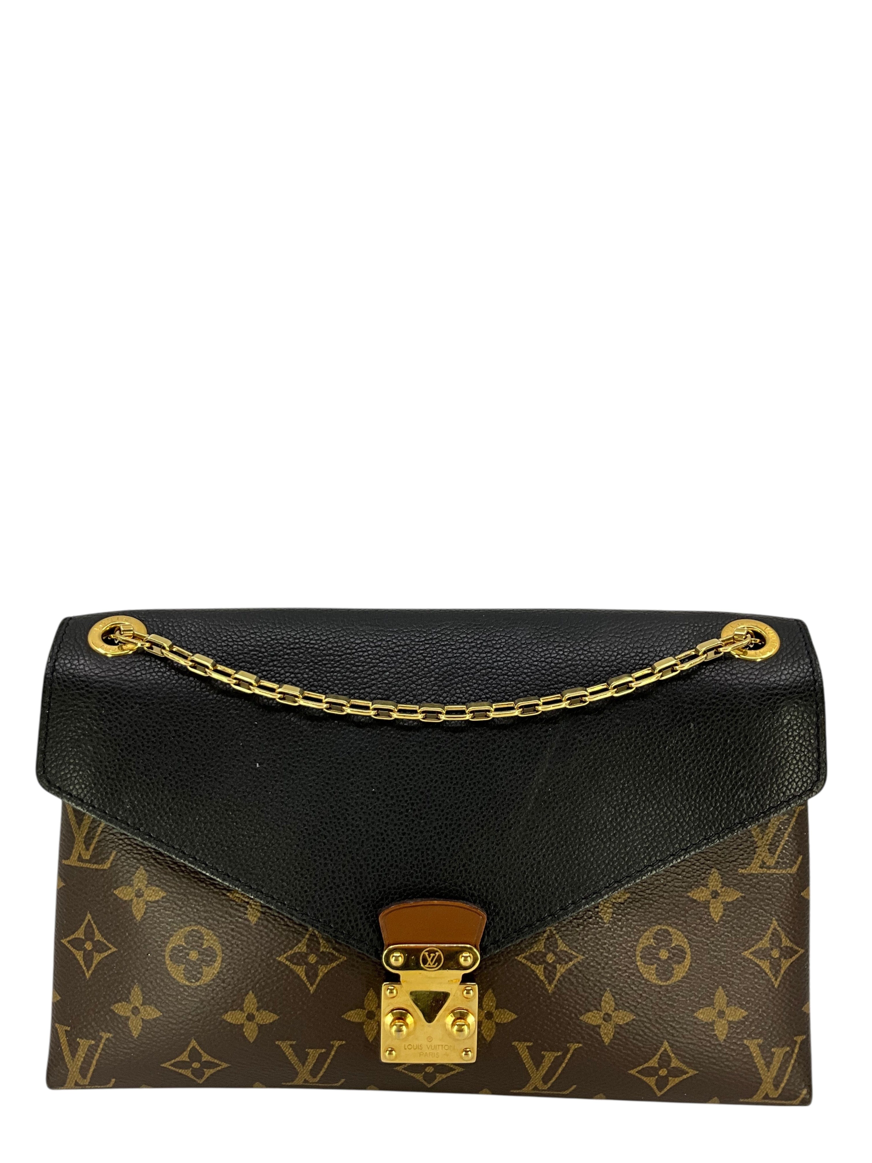 Louis Vuitton Monogram Canvas Pallas Chain Bag