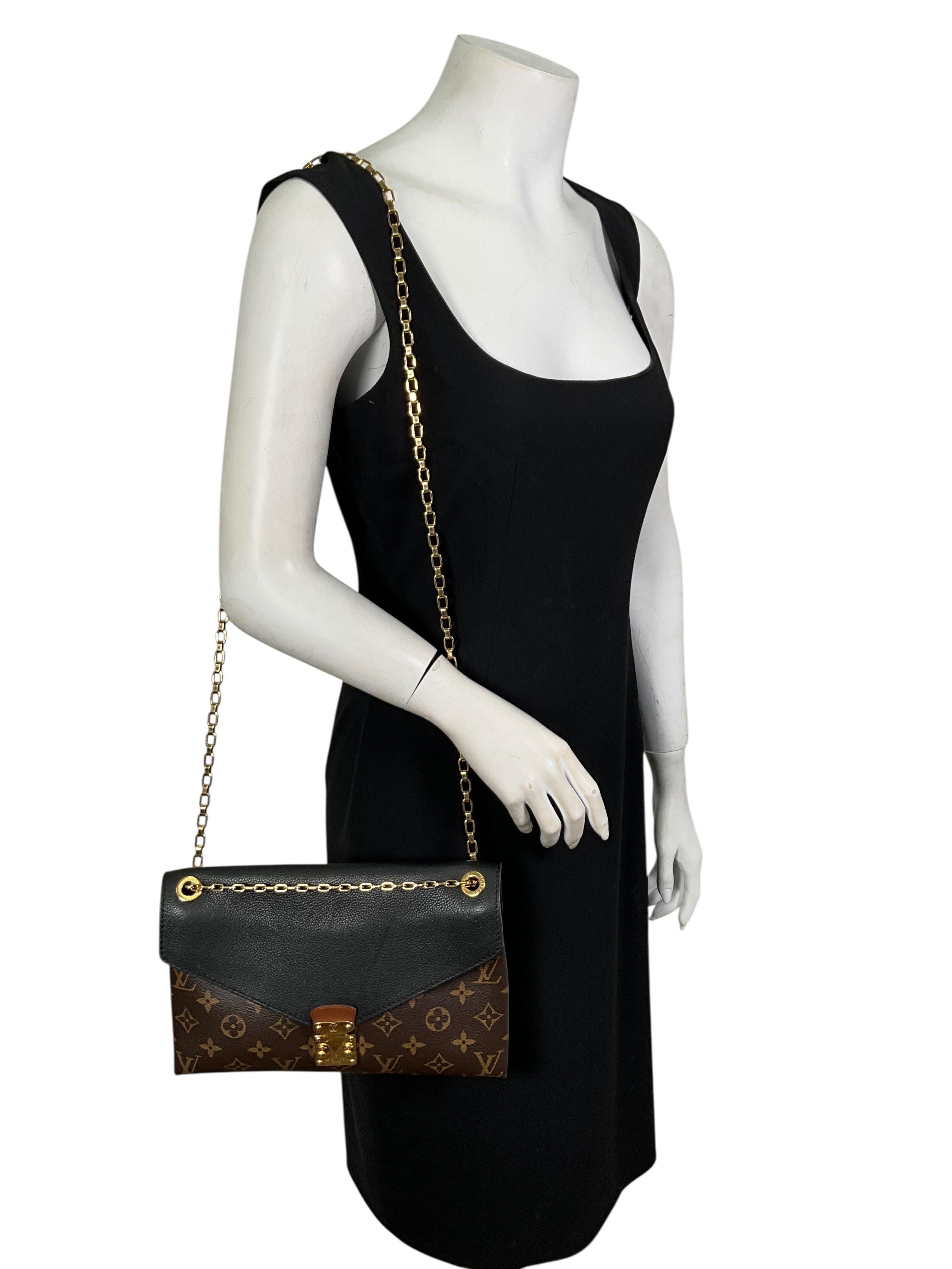 Louis Vuitton Monogram Canvas Pallas Chain Bag