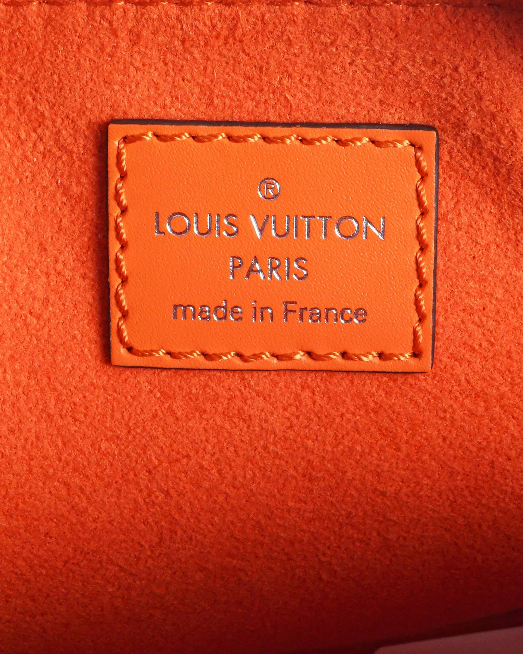 Louis Vuitton Neon Orange Epi Leather Mini Alma BB Bag