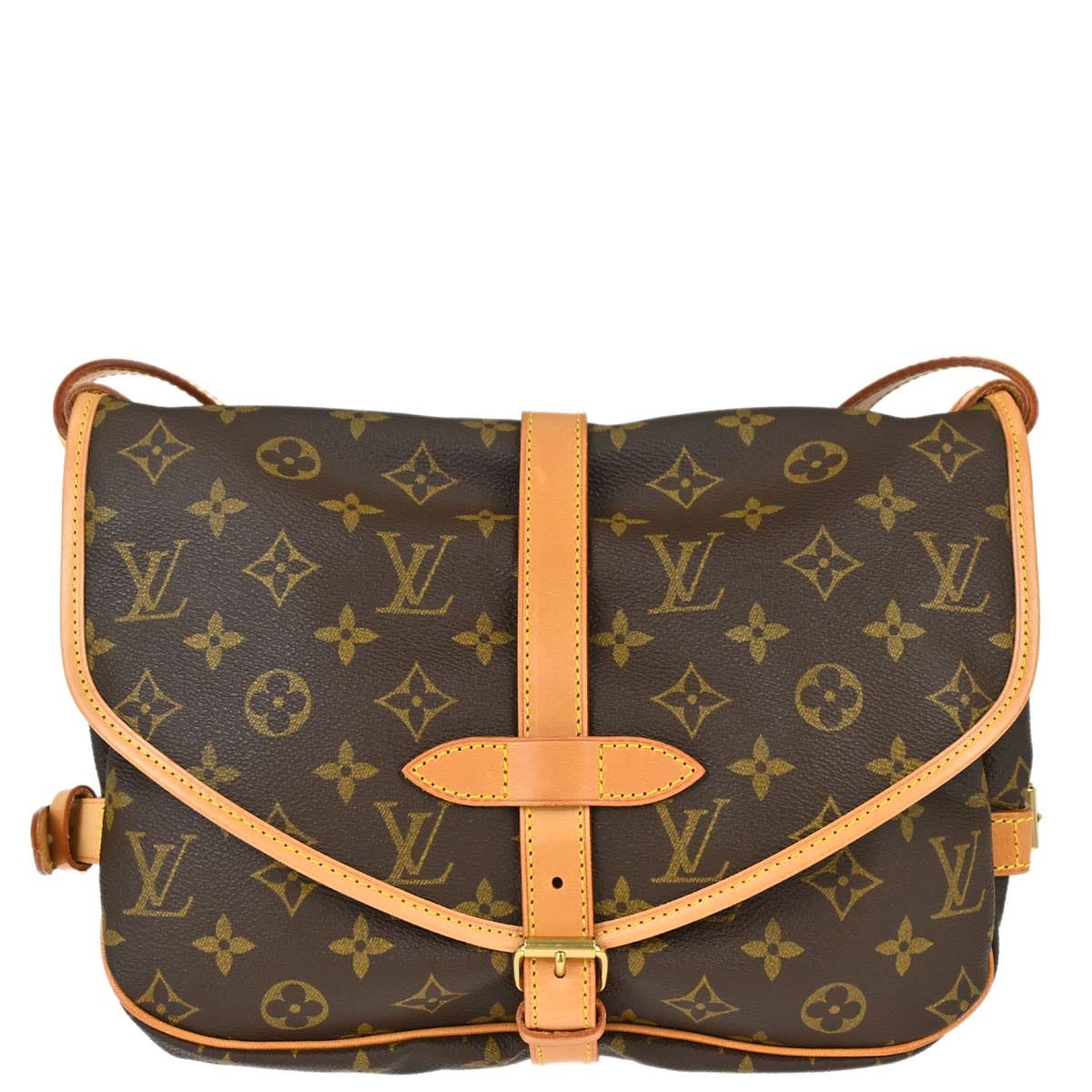 Louis Vuitton Monogram Saumur 30 Messenger Shoulder Bag M42256