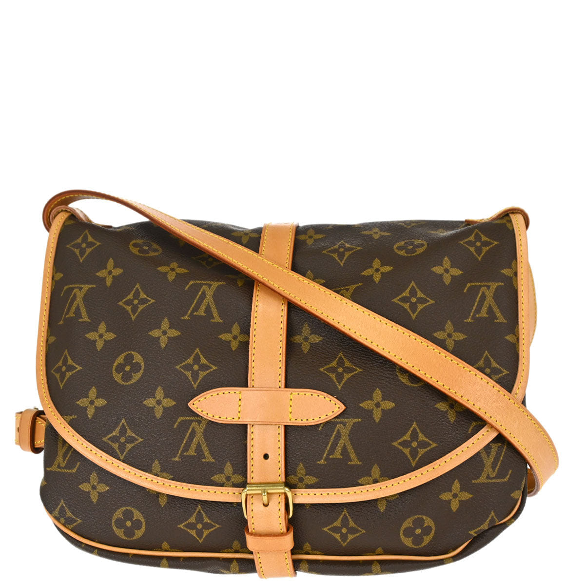 Louis Vuitton Monogram Saumur 30 Messenger Shoulder Bag M42256