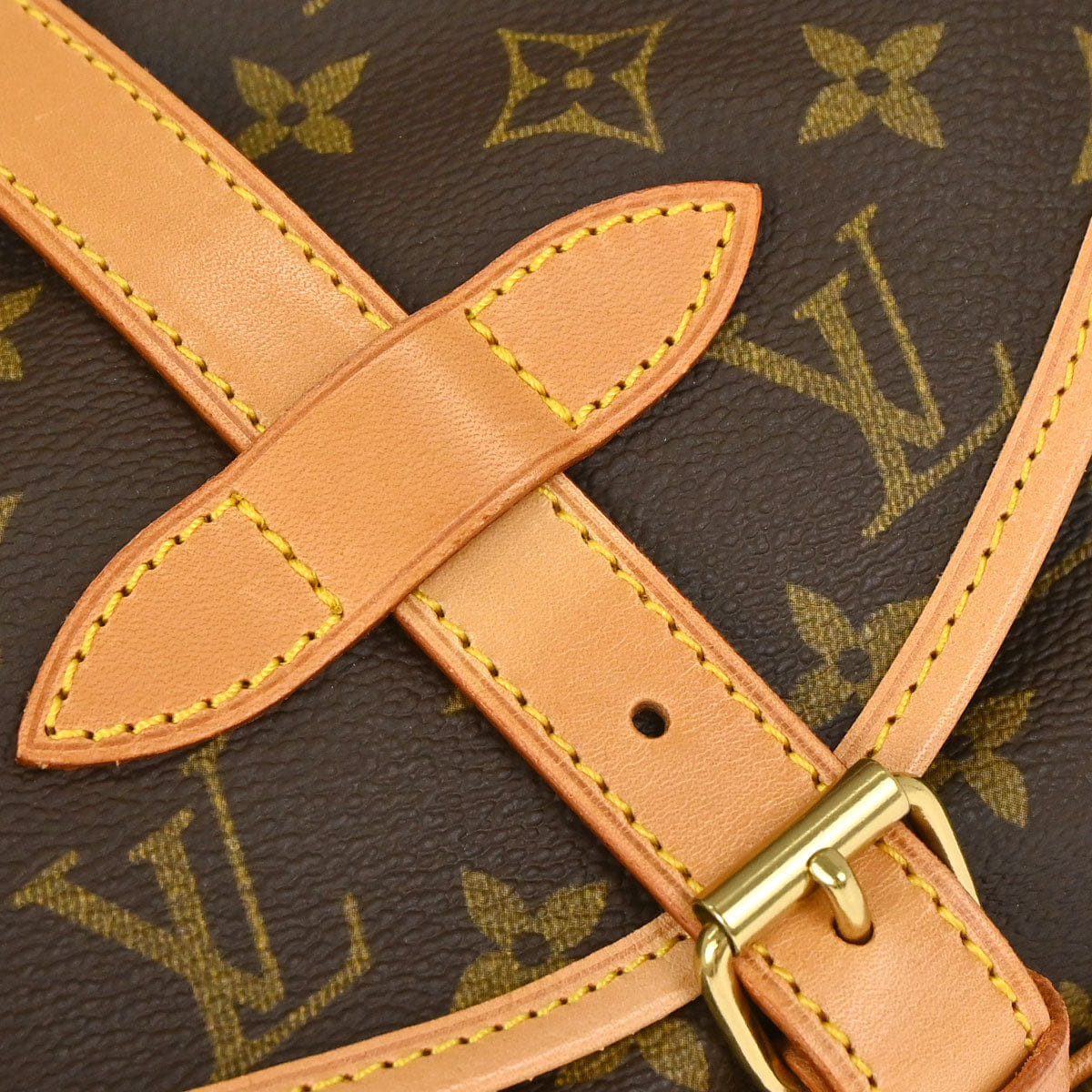 Louis Vuitton Monogram Saumur 30 Messenger Shoulder Bag M42256