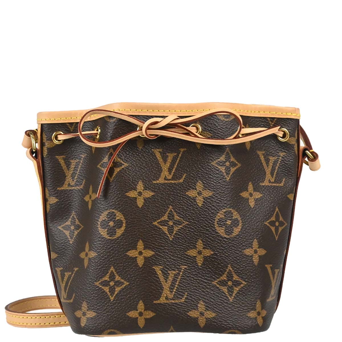 Louis Vuitton 2015 Monogram Nano Noe Shoulder Bag M41346