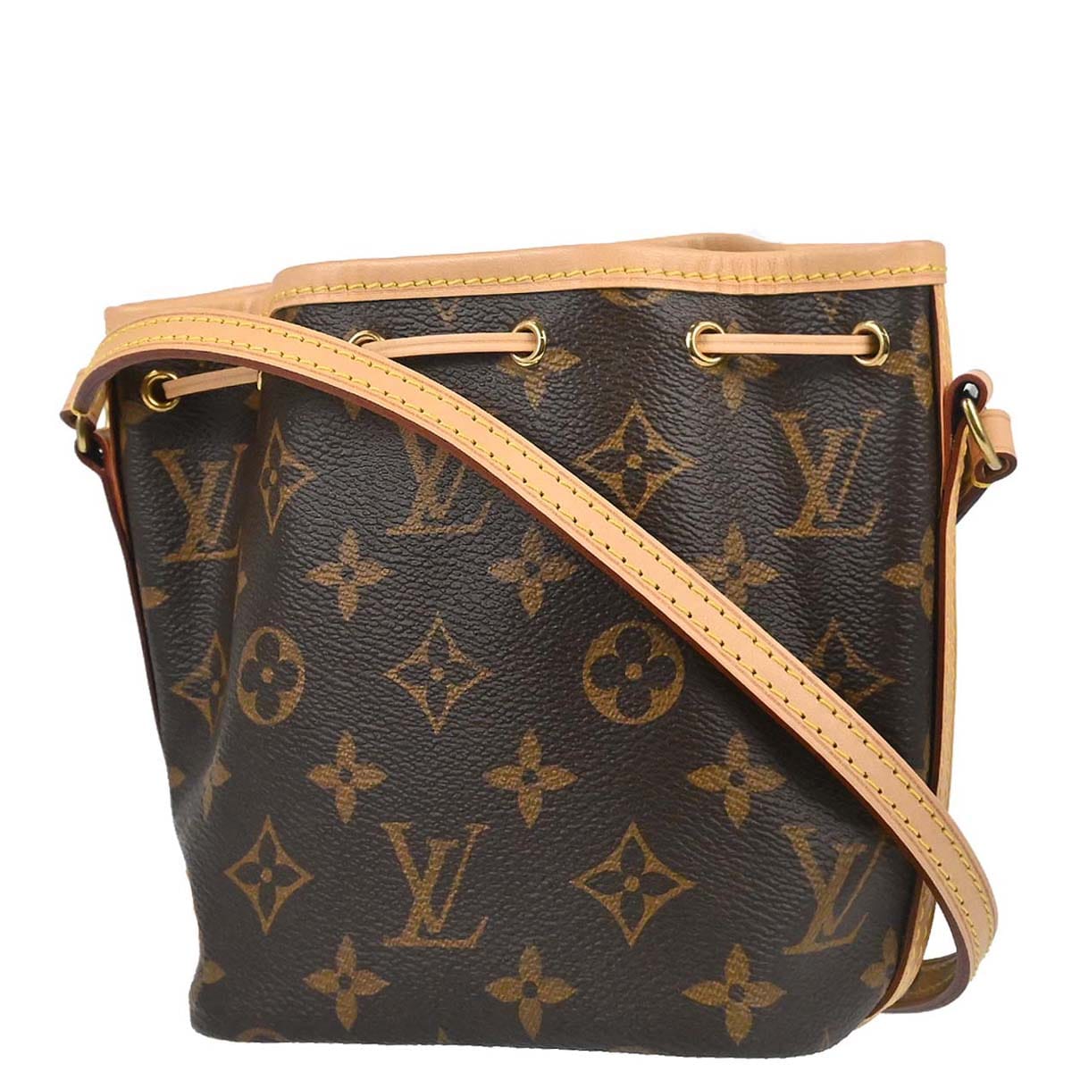 Louis Vuitton 2015 Monogram Nano Noe Shoulder Bag M41346