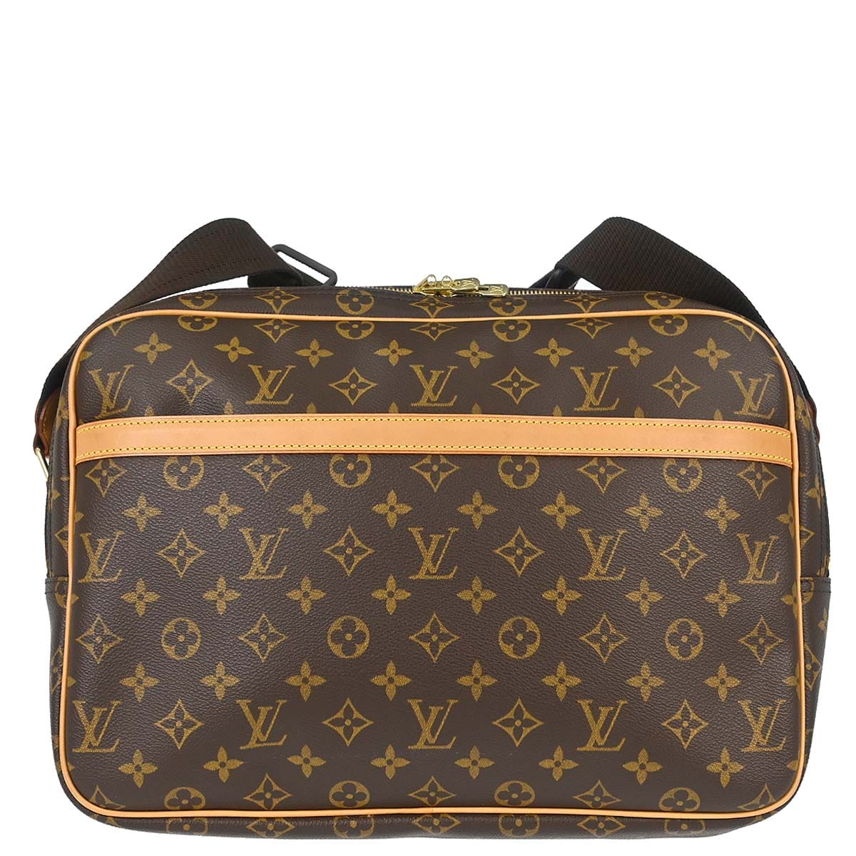 Louis Vuitton Monogram Reporter GM Shoulder Bag M45252