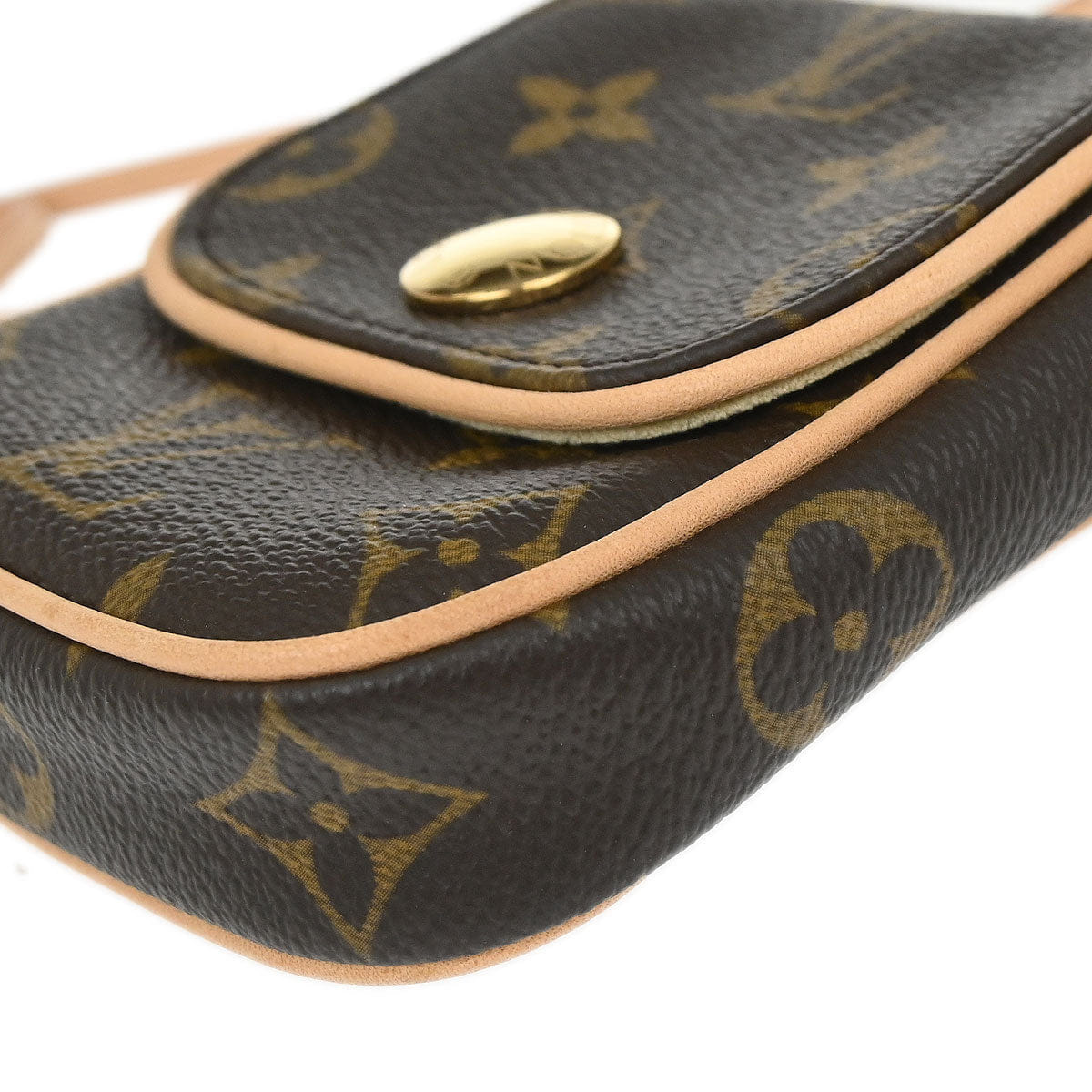 Louis Vuitton 2006 Monogram Pochette Cancun Shoulder Bag M60018