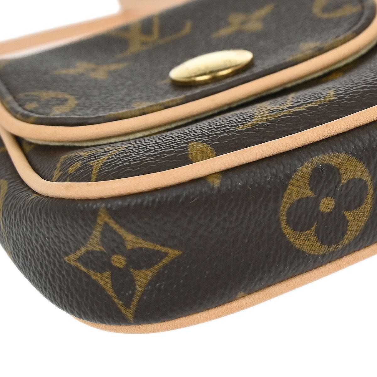 Louis Vuitton 2006 Monogram Pochette Cancun Shoulder Bag M60018