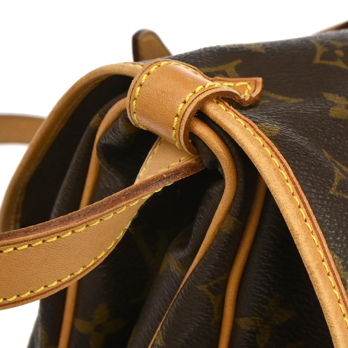 Louis Vuitton 2001 Monogram Saumur 30 Messenger Shoulder Bag M42256