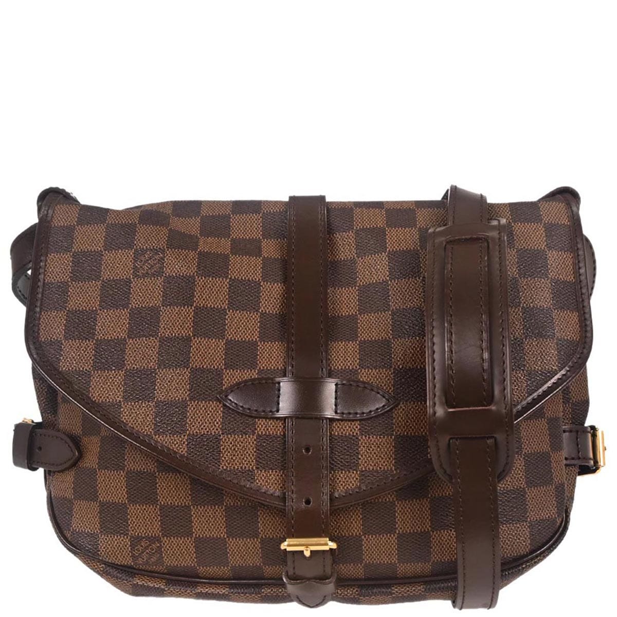 Louis Vuitton 2007 Damier Saumur 30 Messenger Shoulder Bag N48081