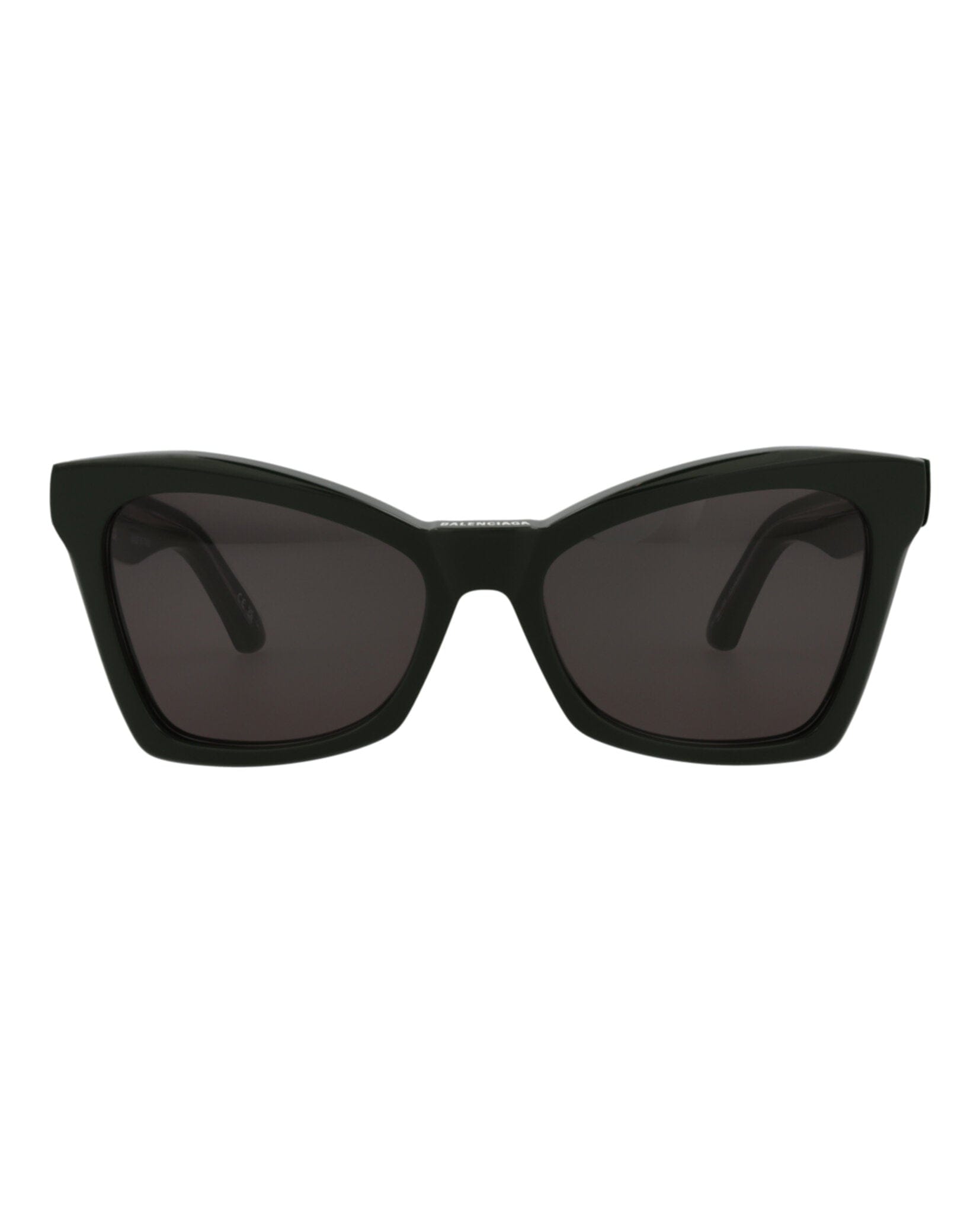 Balenciaga Womens Cat Eye Green Green Grey Fashion Designer Eyewear