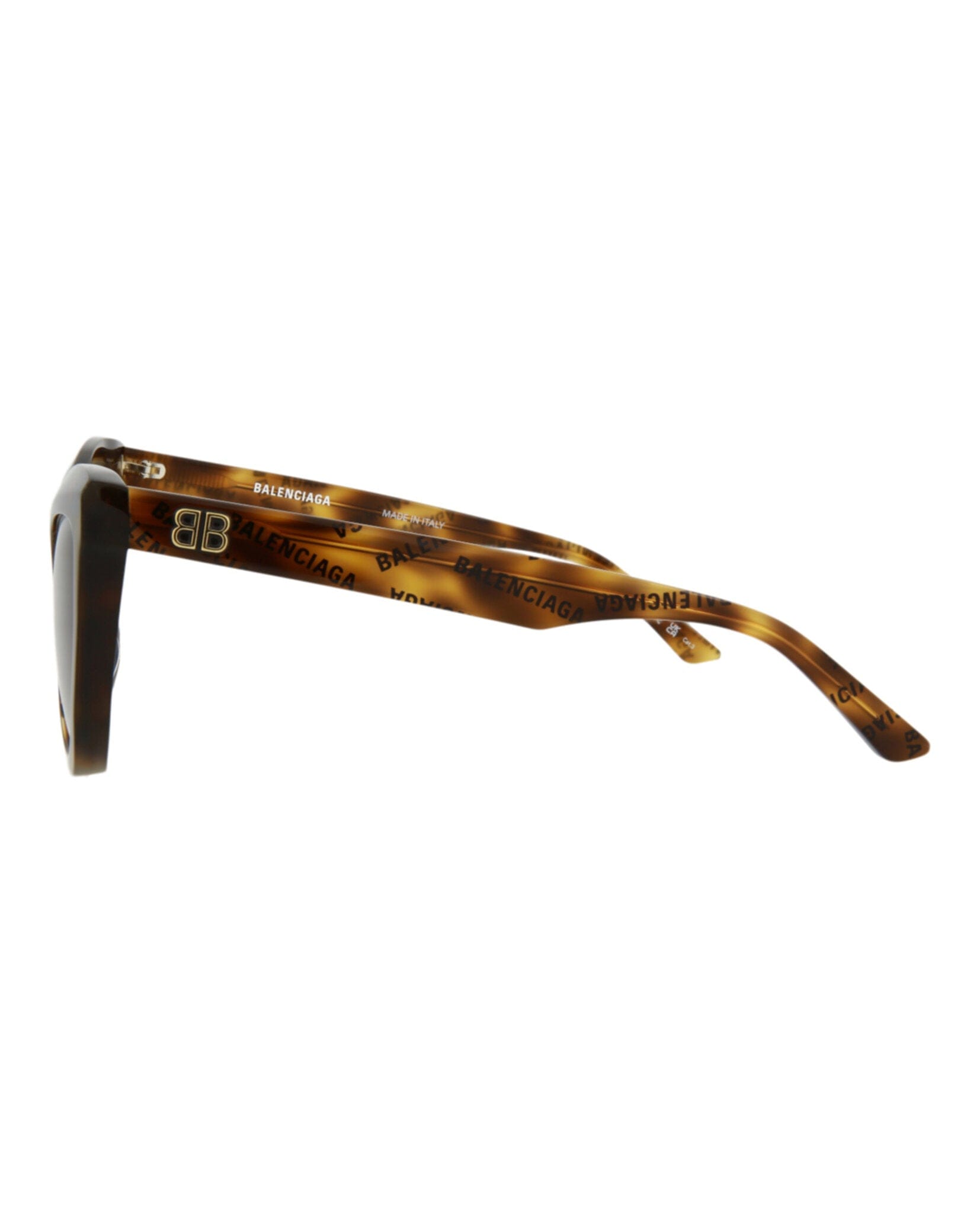 Balenciaga Womens Cat Eye Havana Havana Brown Fashion Designer Eyewear