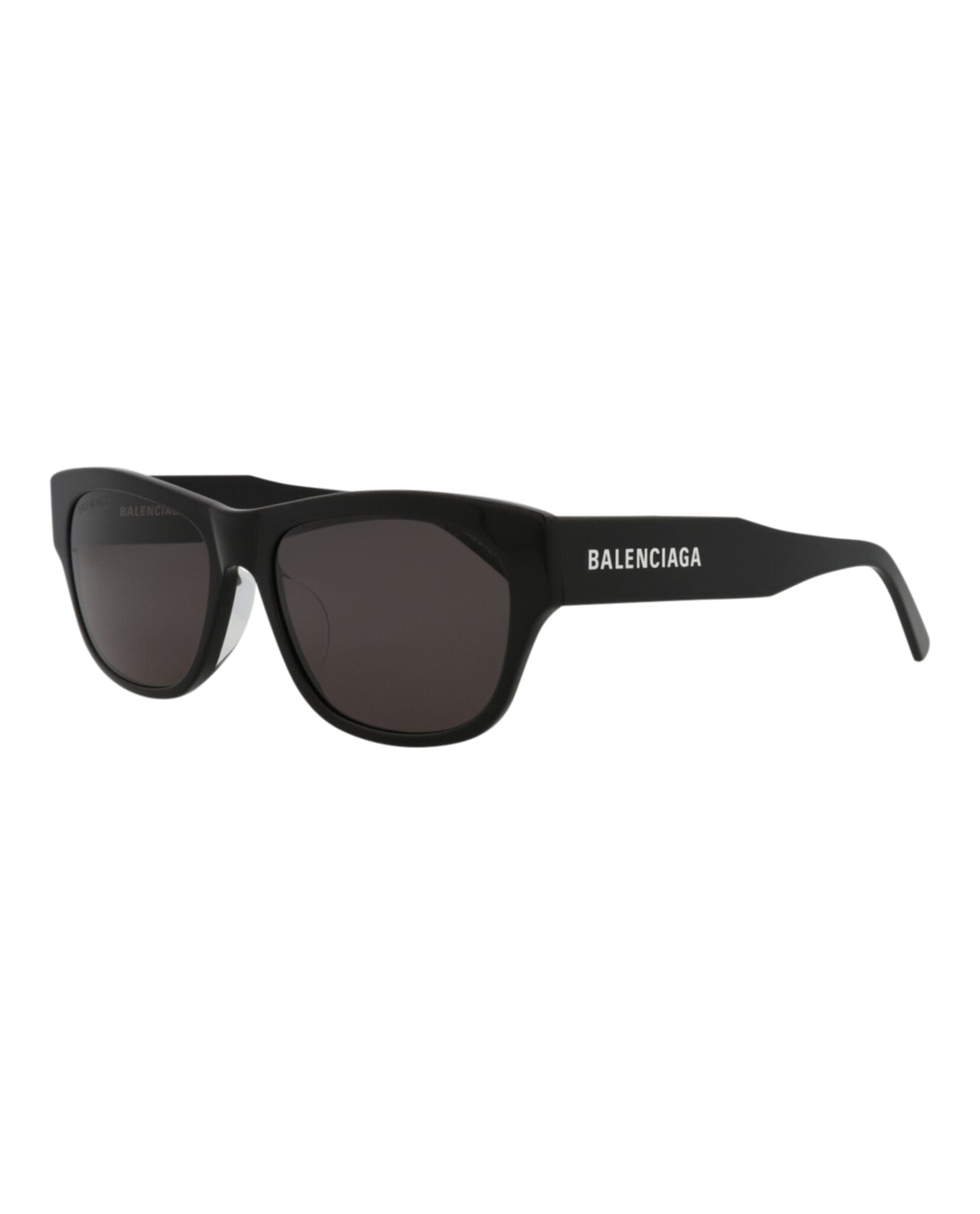 Balenciaga Mens Square/Rectangle Black Black Grey Fashion Designer Eyewear