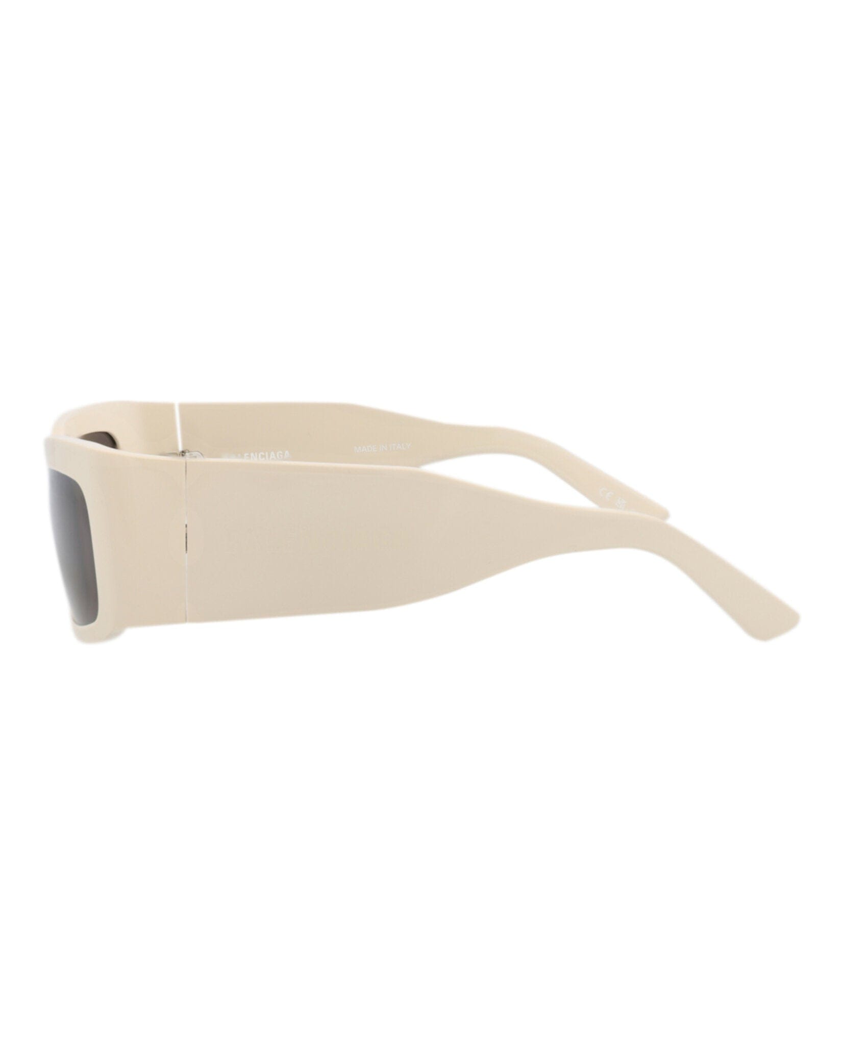 Balenciaga Unisex Square/Rectangle Beige Beige Grey Fashion Designer Eyewear