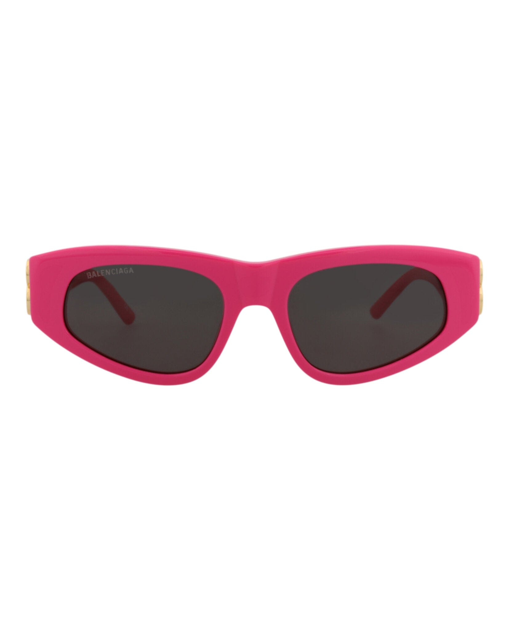 Balenciaga Womens Cat Eye Pink Gold Grey Fashion Designer Eyewear